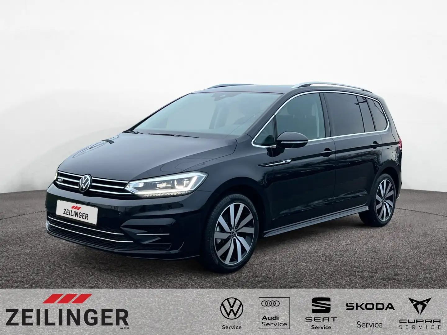 Volkswagen Touran Highline TSI DSG|R-Line|AHK|el.HECK|7SITZ Schwarz - 1