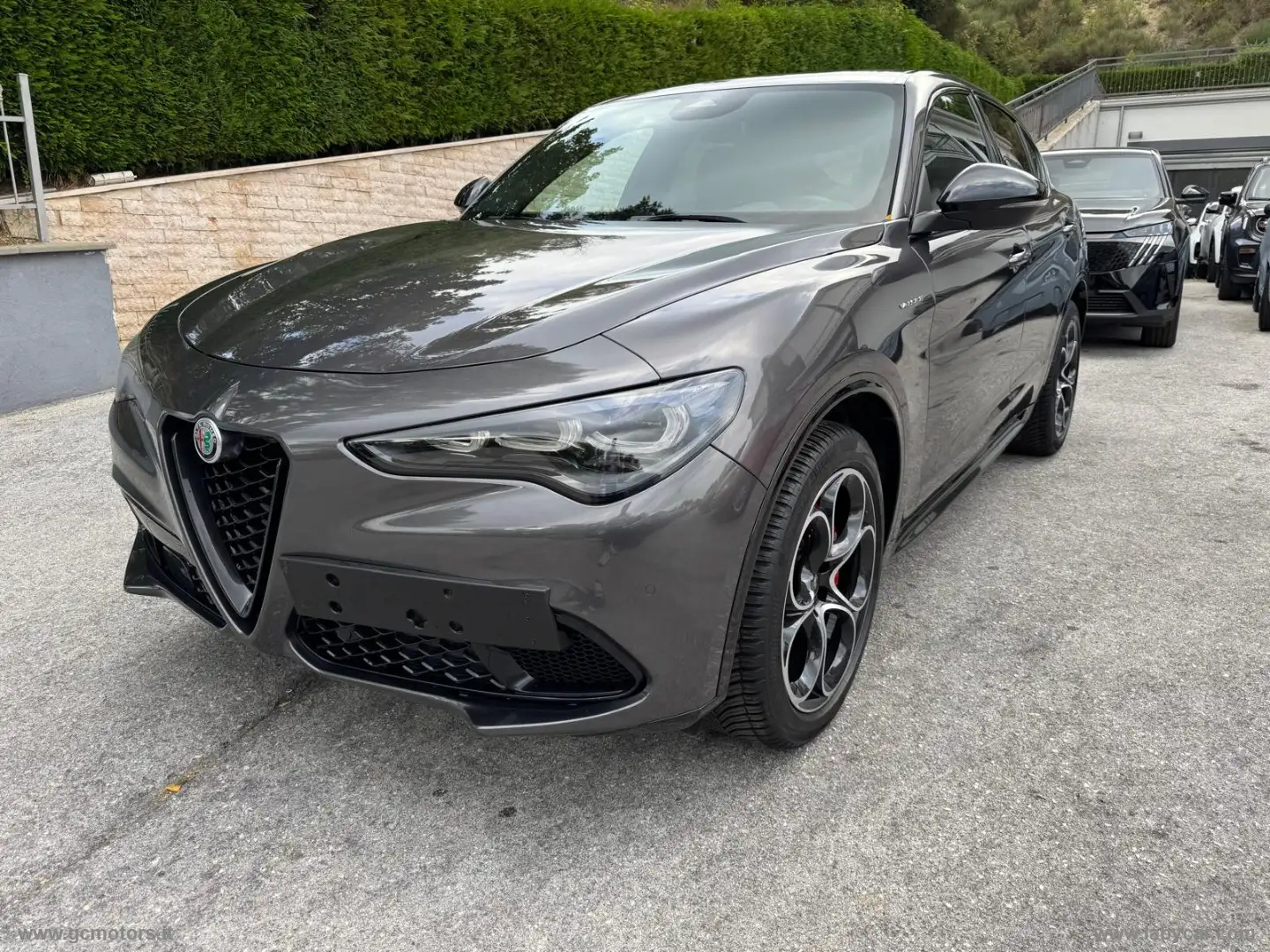 Alfa Romeo Stelvio 2.0 Turbo 280 CV AT8 Q4 Veloce Gris - 1