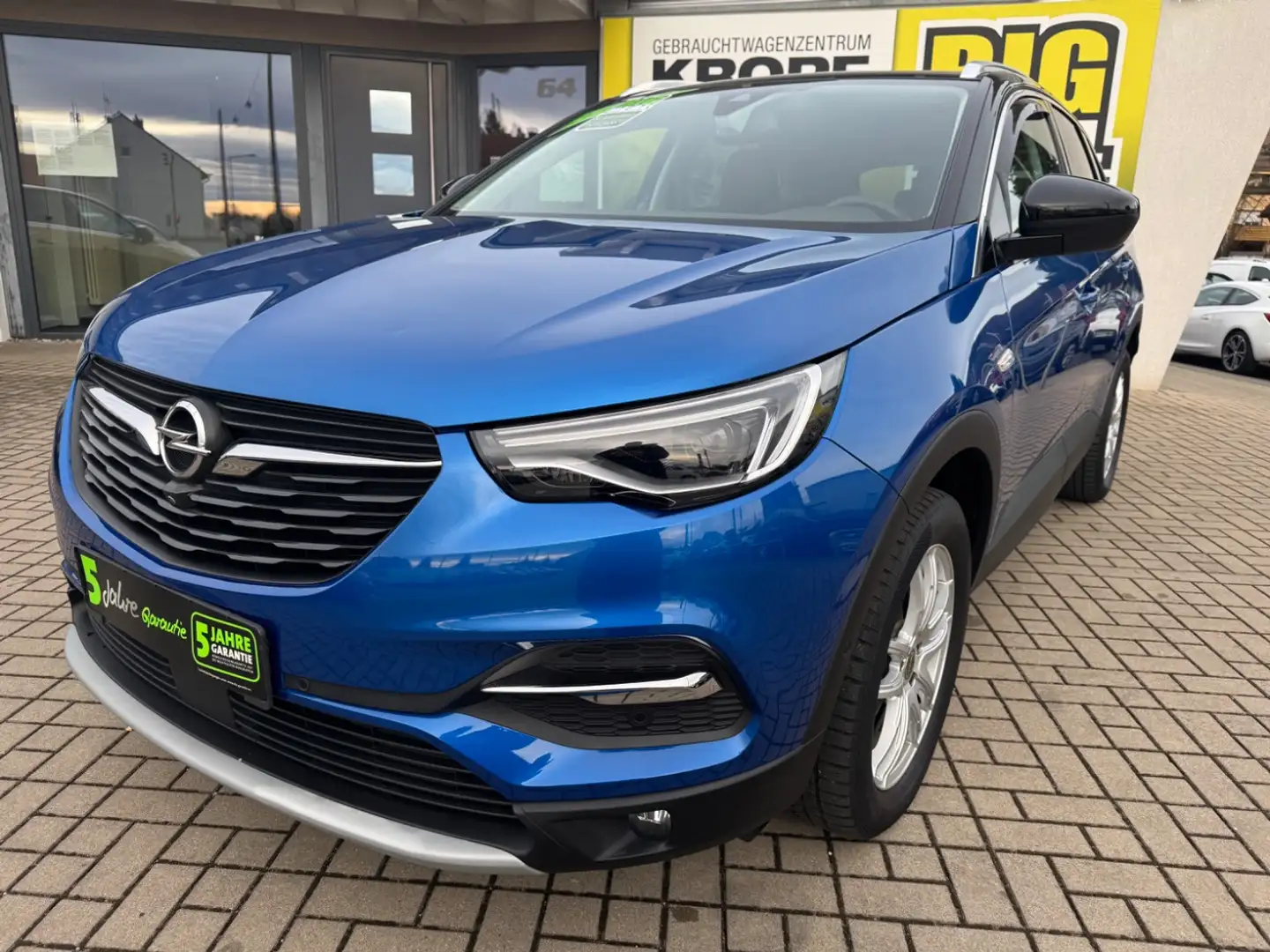 Opel Grandland X 1.2 Turbo Ultimate *8-FACH* Automatik Blau - 2