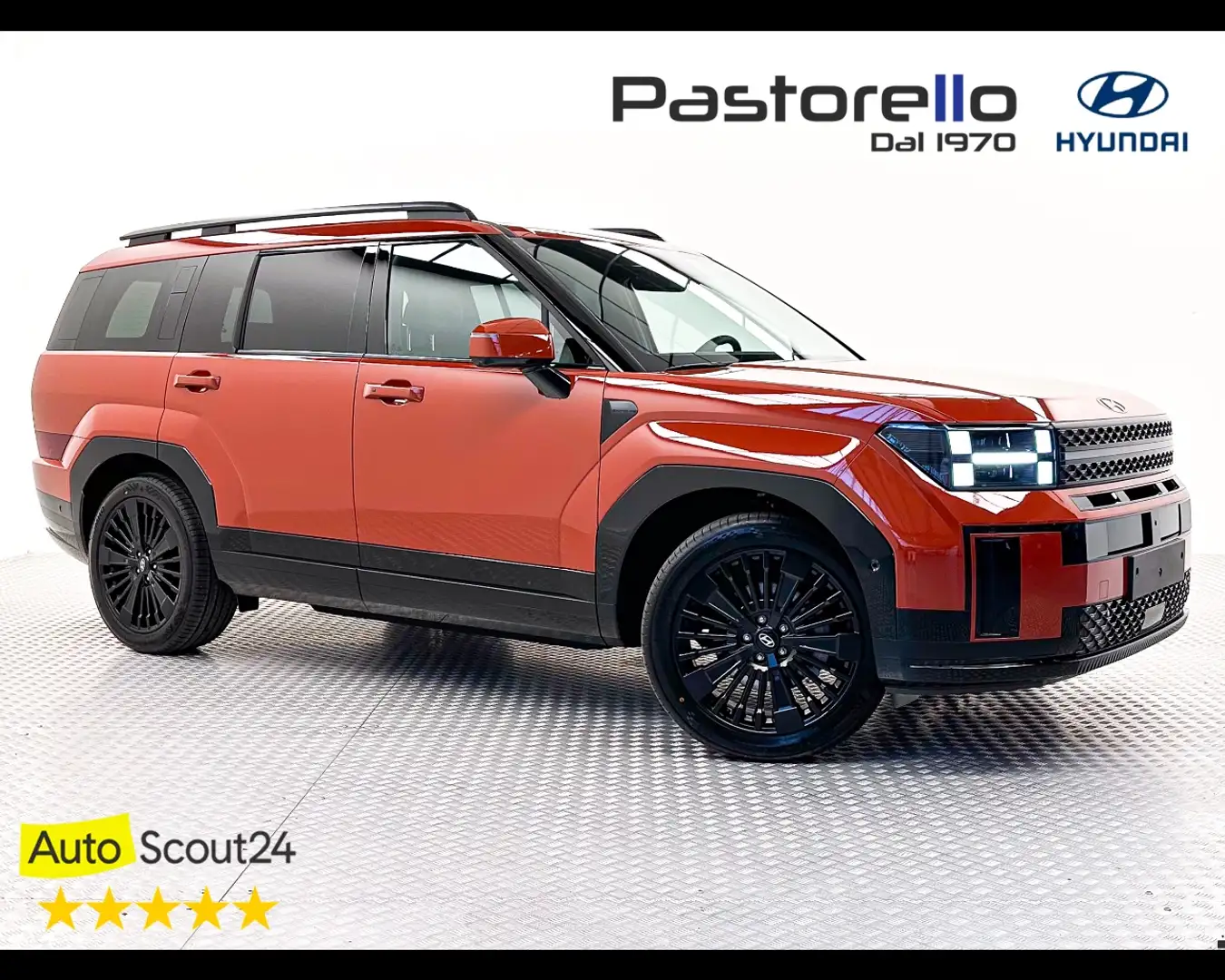 Hyundai SANTA FE 1.6 HEV 4WD XCLASS+CP 5p Orange - 1