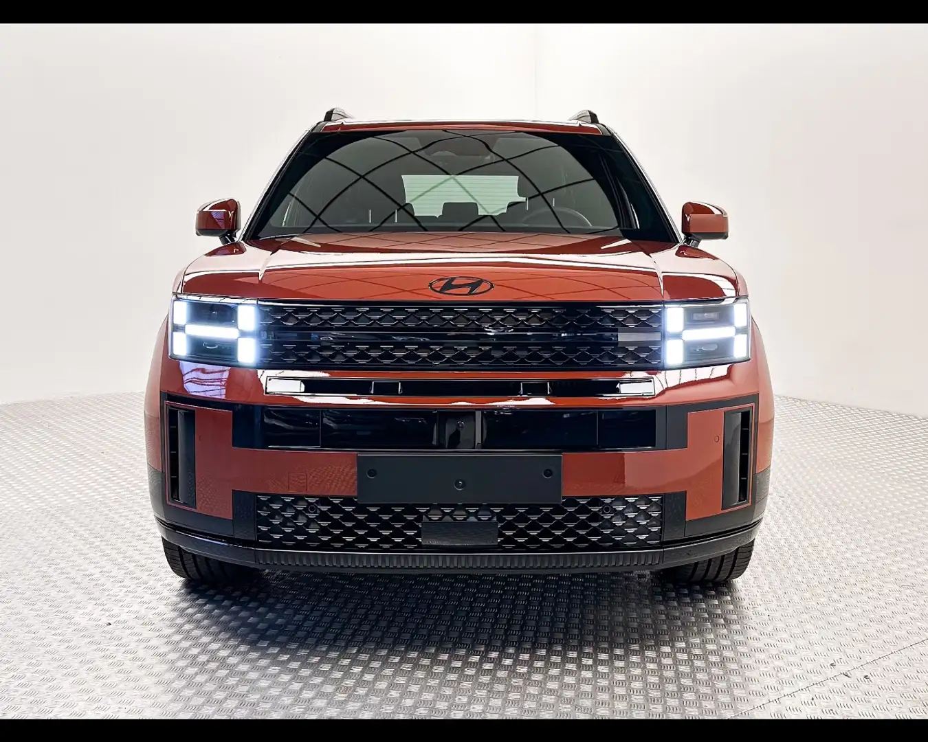 Hyundai SANTA FE 1.6 HEV 4WD XCLASS+CP 5p Orange - 2