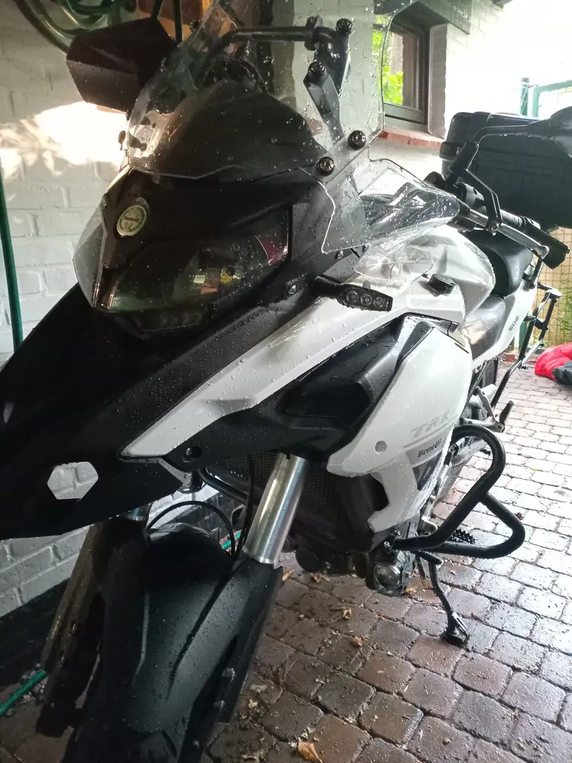 Benelli 502C Adventure Touring Motor Blanc - 1