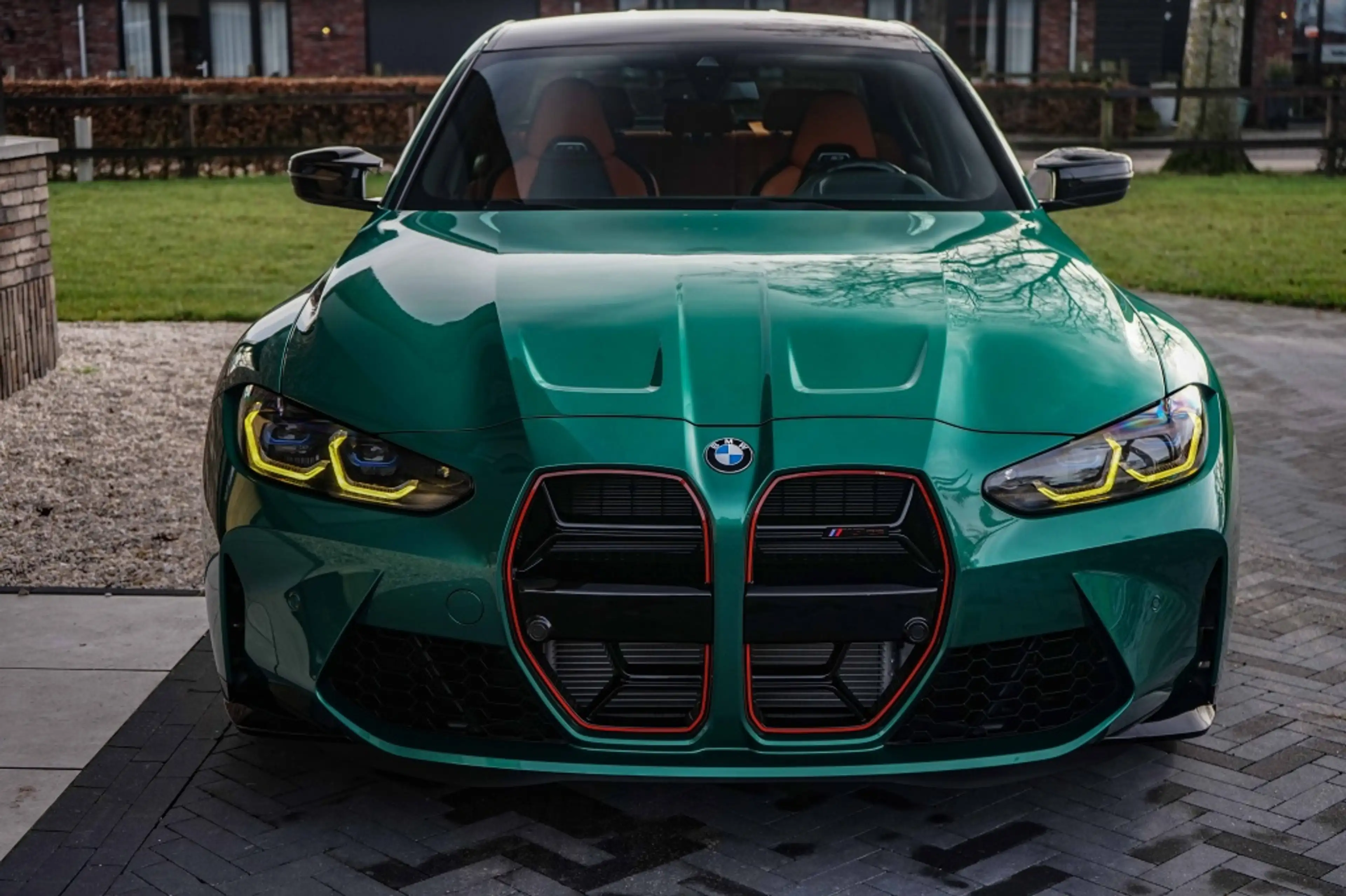 BMW M3 3-serie Competition 510PK Isle-of-man green — photo 15