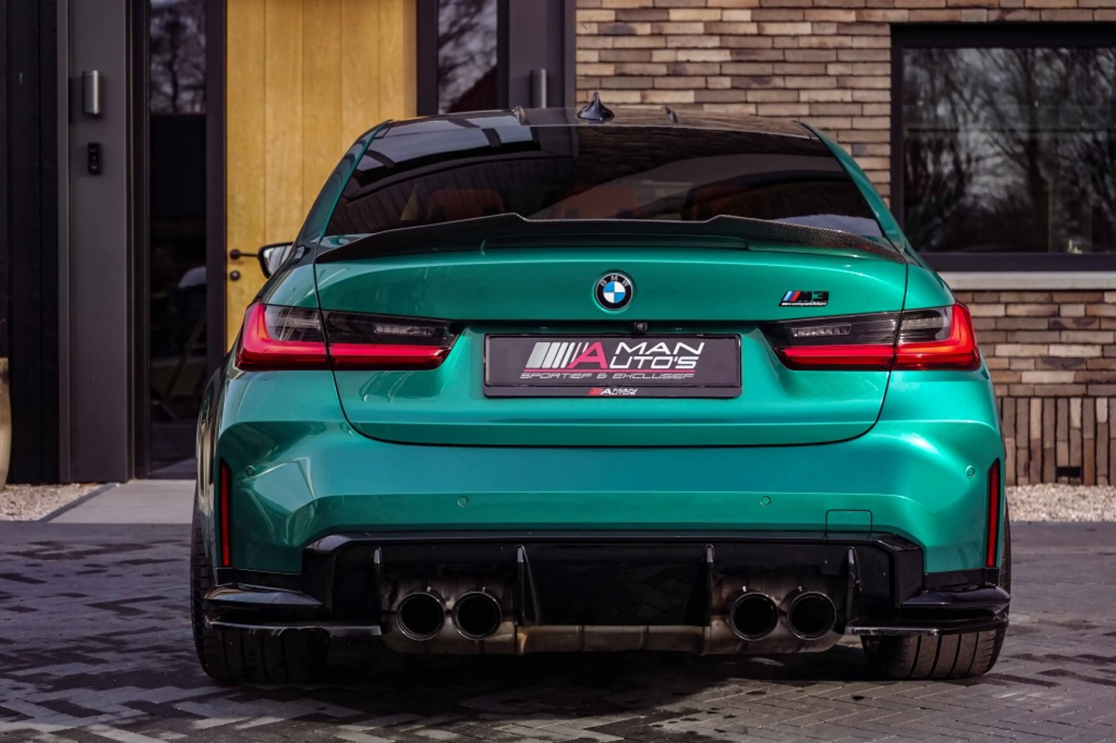 BMW M3 3-serie Competition 510PK Isle-of-man green — photo 4