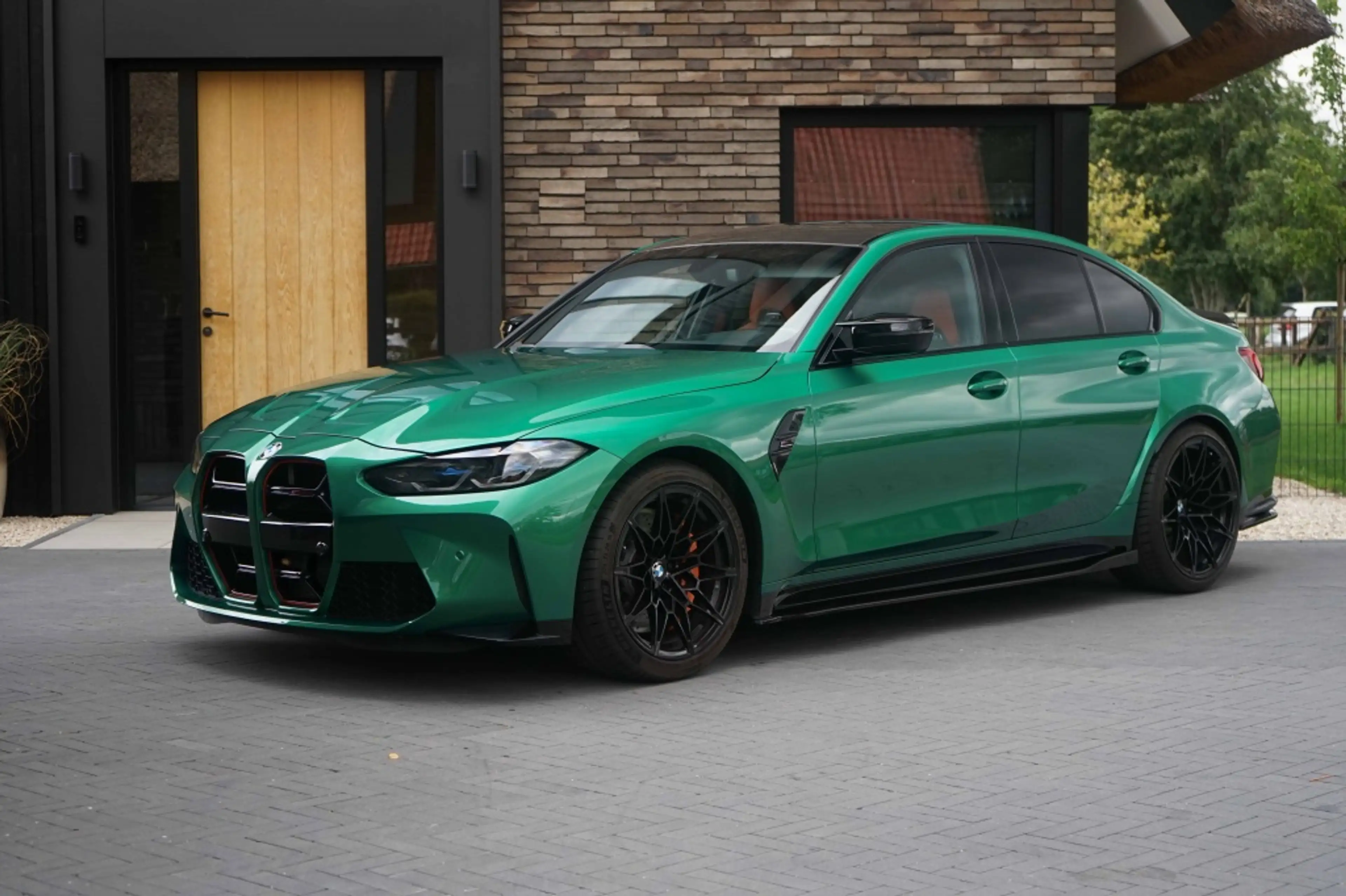 BMW M3 3-serie Competition 510PK Isle-of-man green — photo 10
