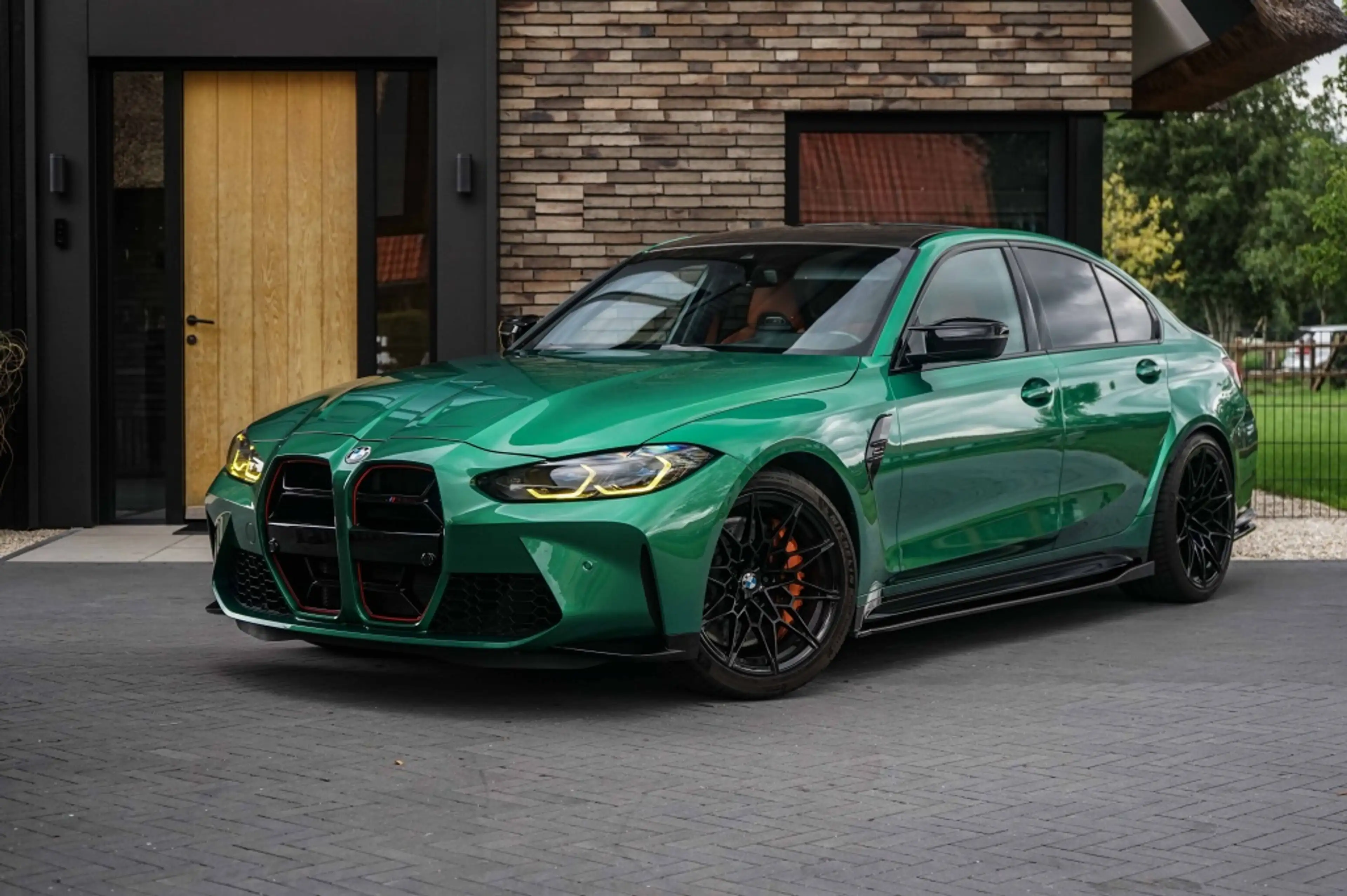 BMW M3 3-serie Competition 510PK Isle-of-man green — photo 12