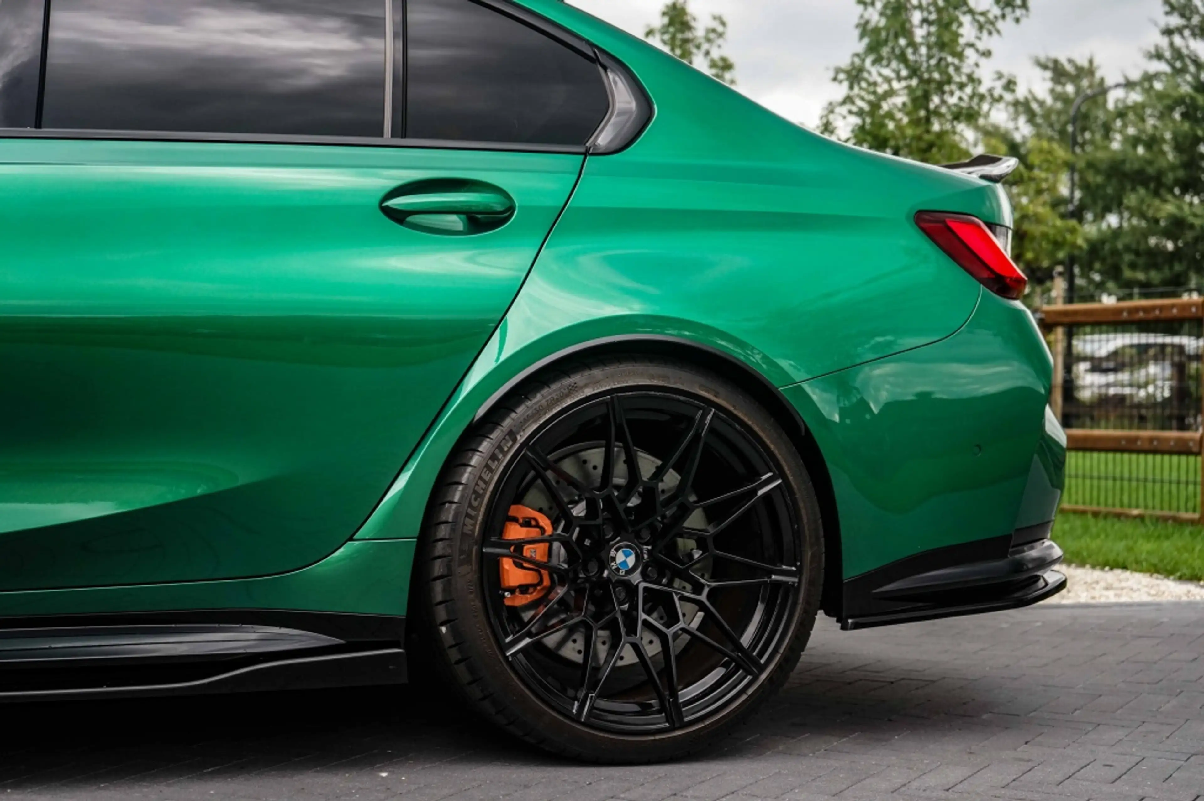BMW M3 3-serie Competition 510PK Isle-of-man green — photo 8