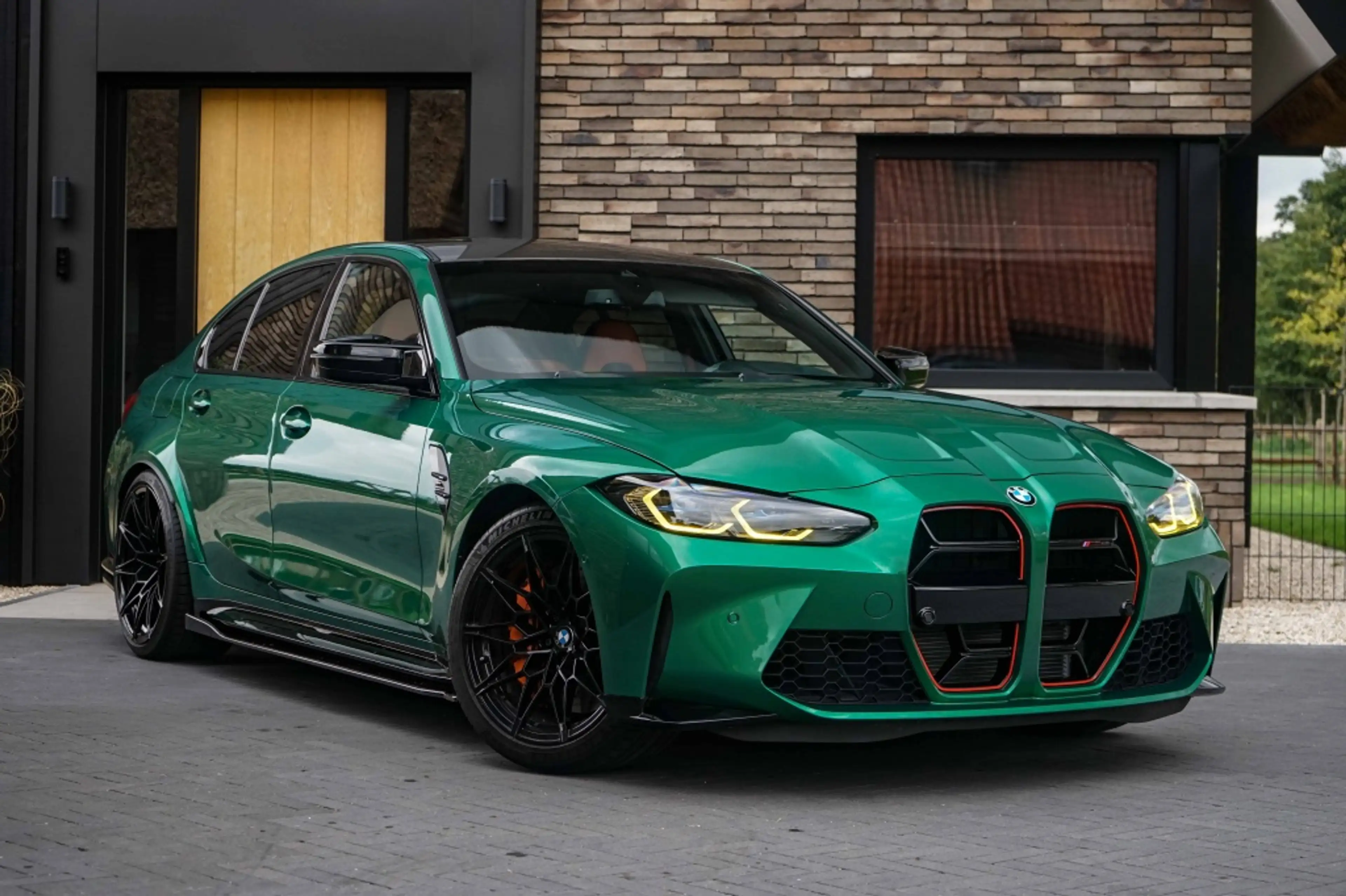BMW M3 3-serie Competition 510PK Isle-of-man green — photo 2