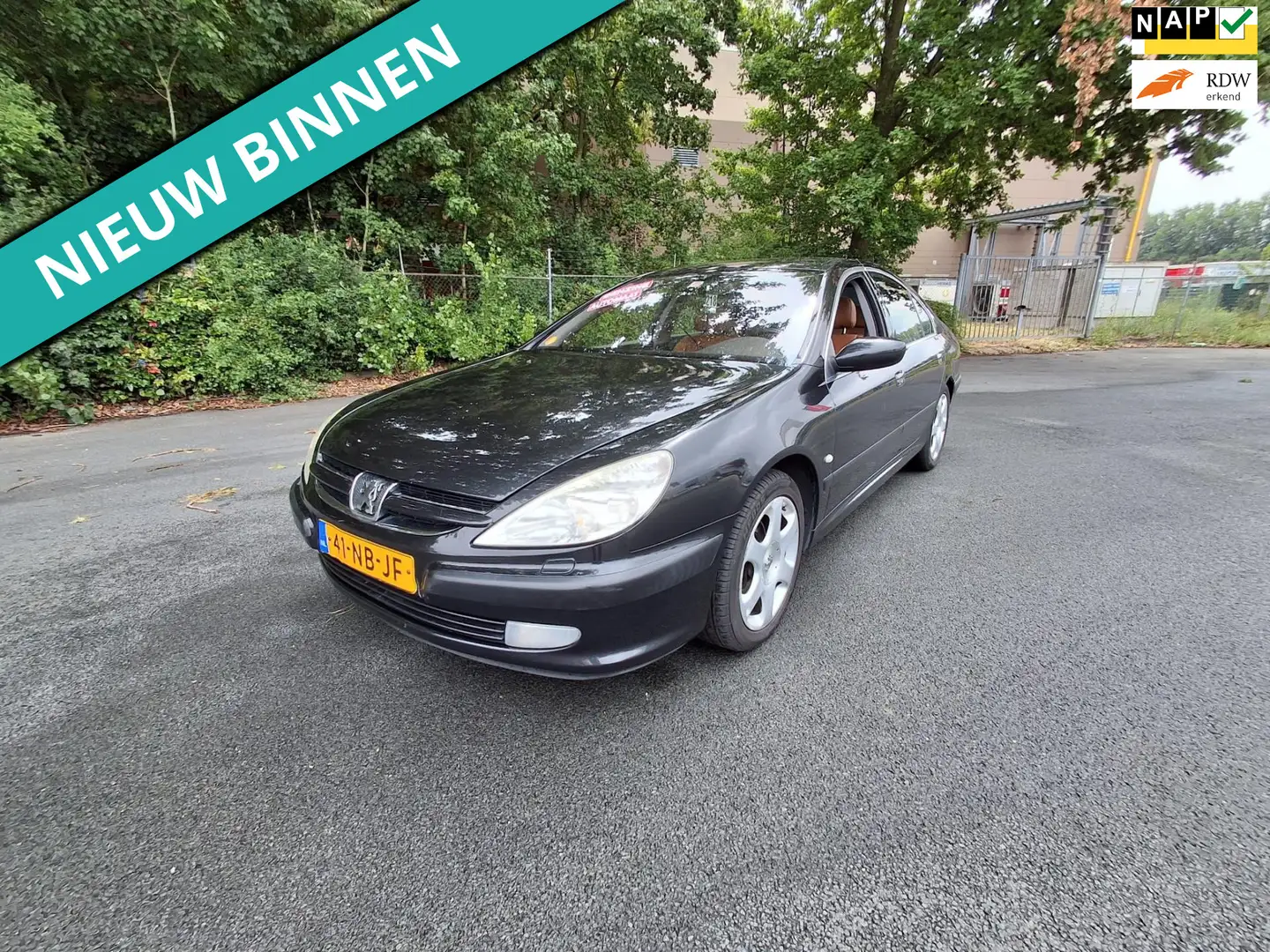 Peugeot 607 2.2-16V Executive LEUKE AUTO RIJDT EN SCHAKELT GOE Чорний - 1
