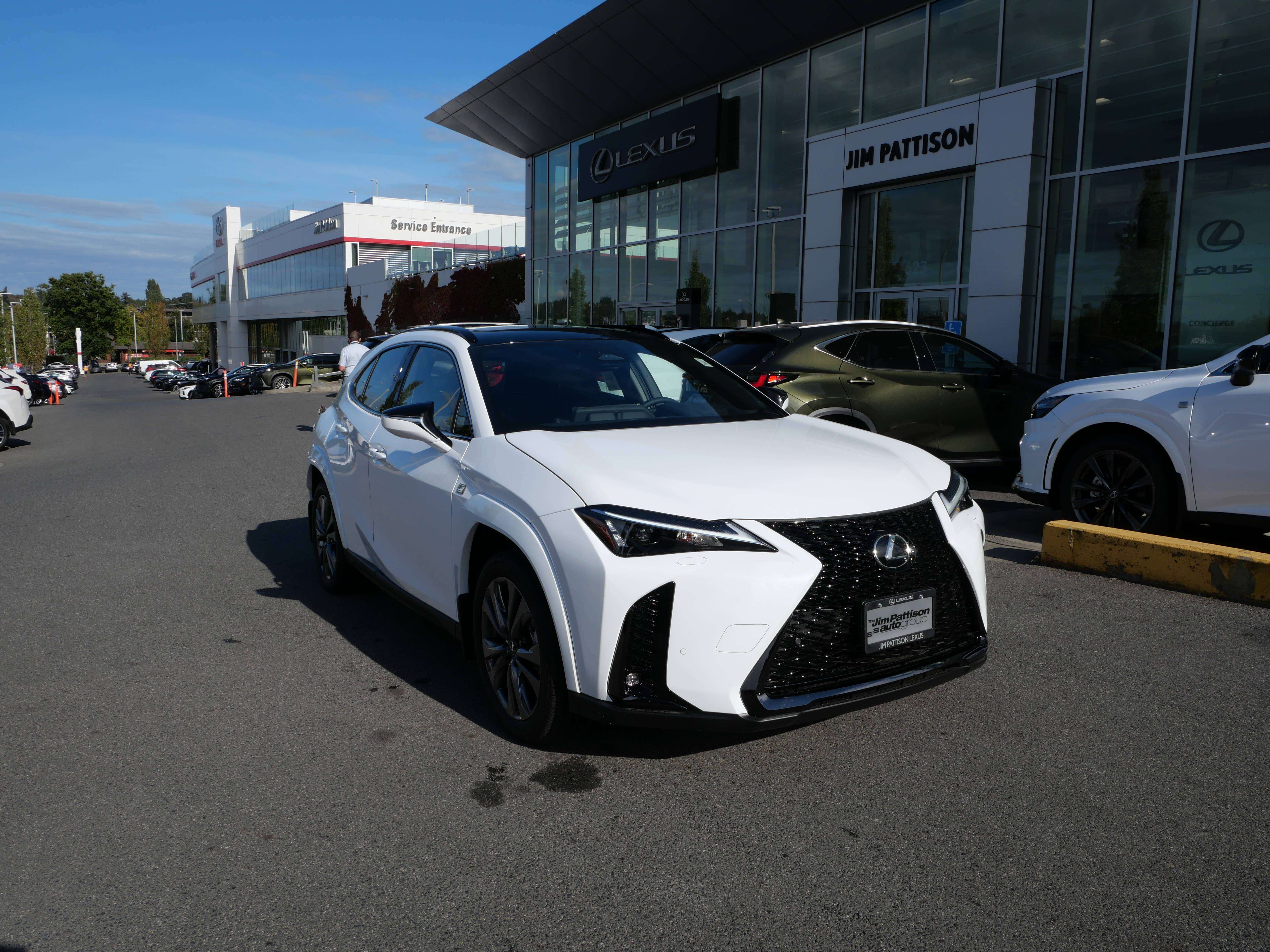 White 2026 Lexus UX Hybrid SUV / Crossover All-Wheel Drive Automatic