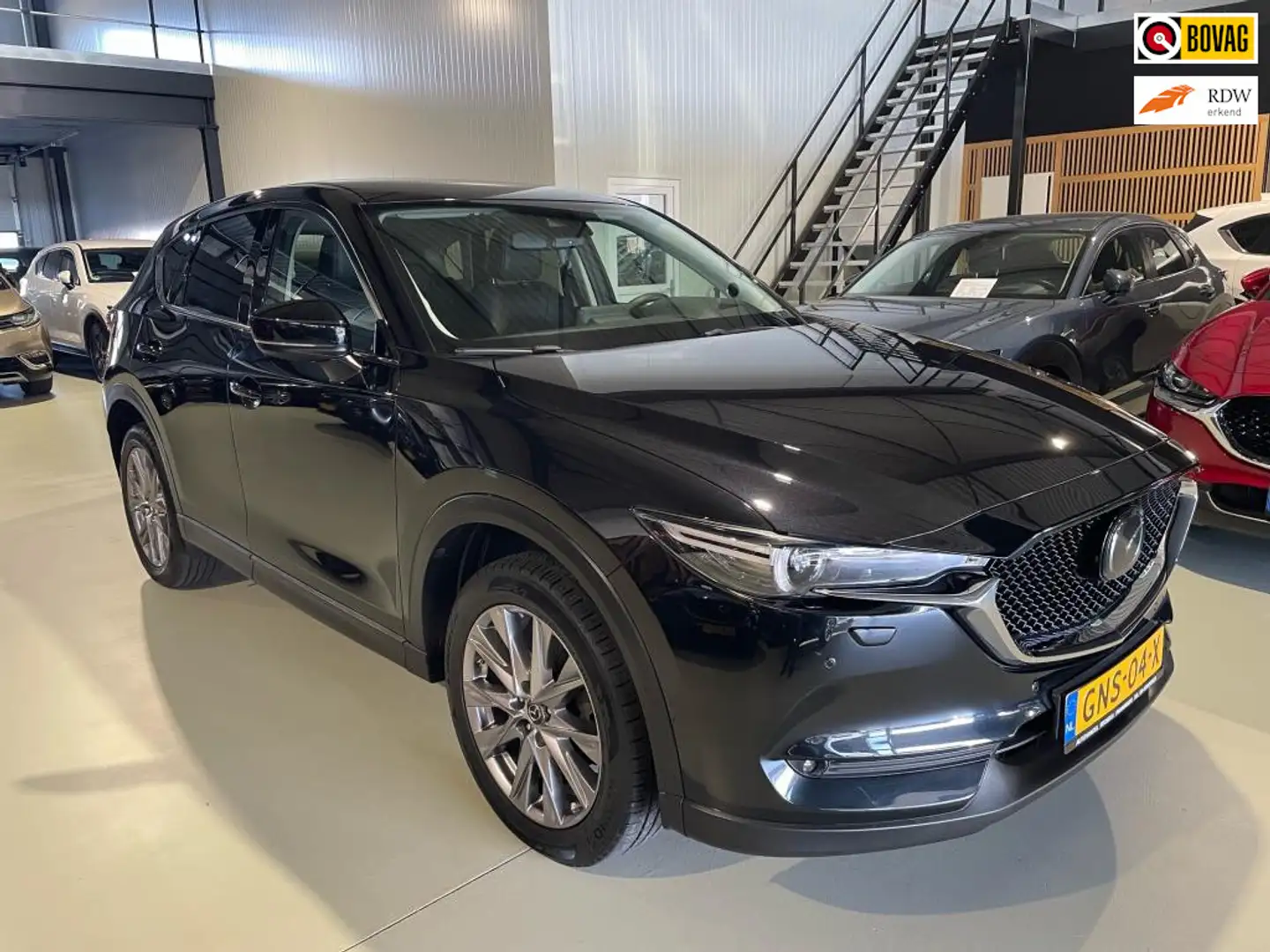 Mazda CX-5 2.5 4WD SkyActiv-G 194 Signature leder navi carpla Zwart - 1