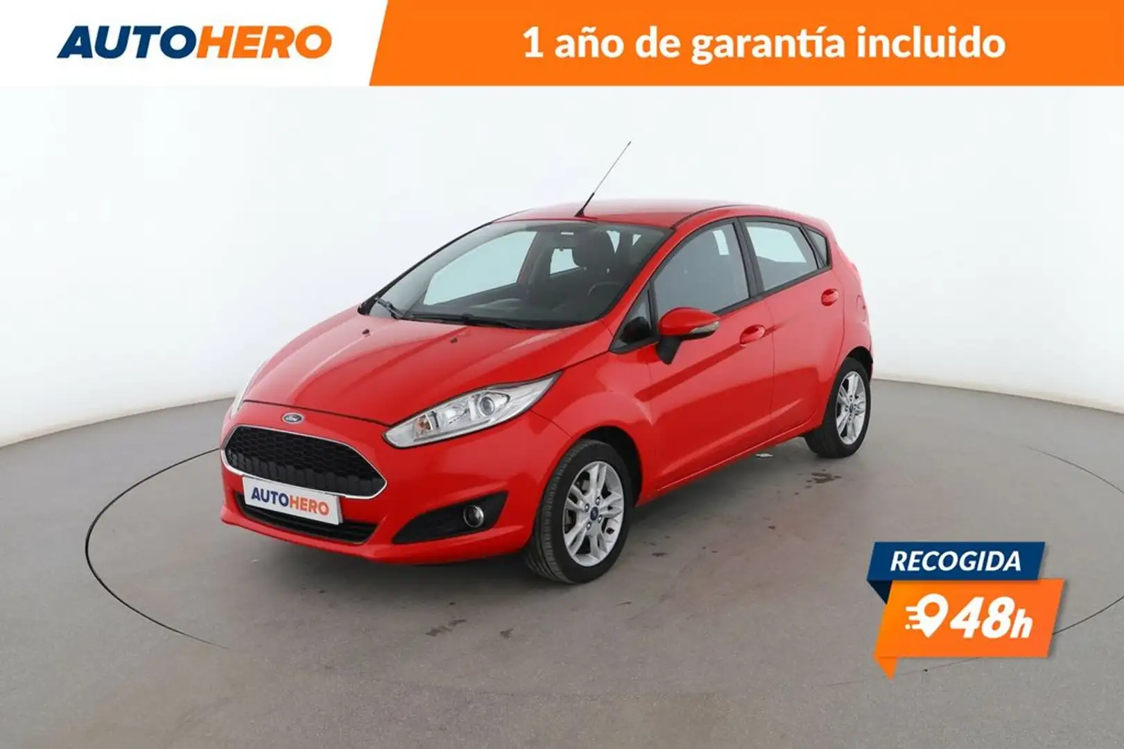 Ford Fiesta 1.25 Trend Rood - 1