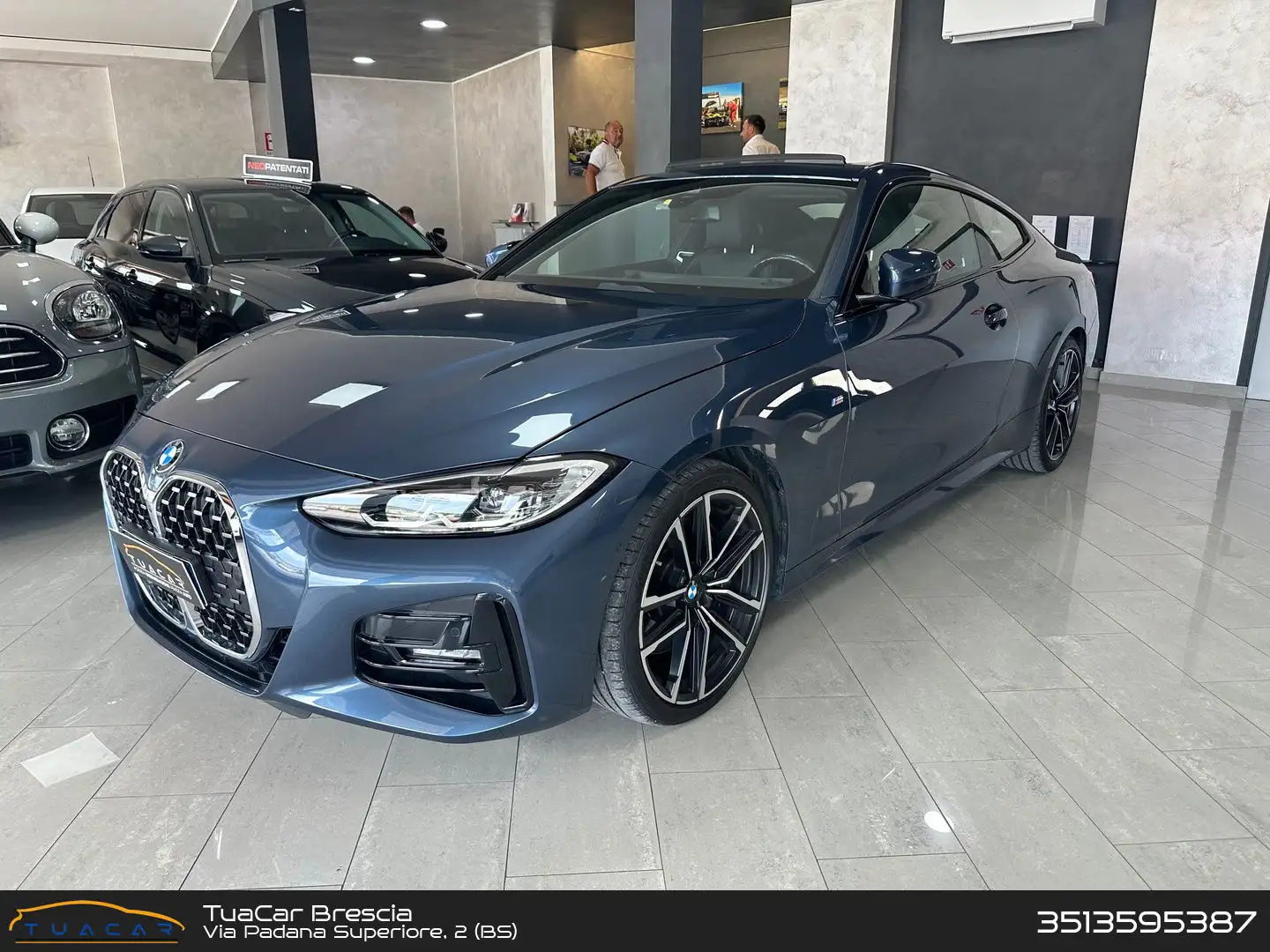 BMW 420 M Sport 420 d MHEV XDRIVE Blu/Azzurro - 1