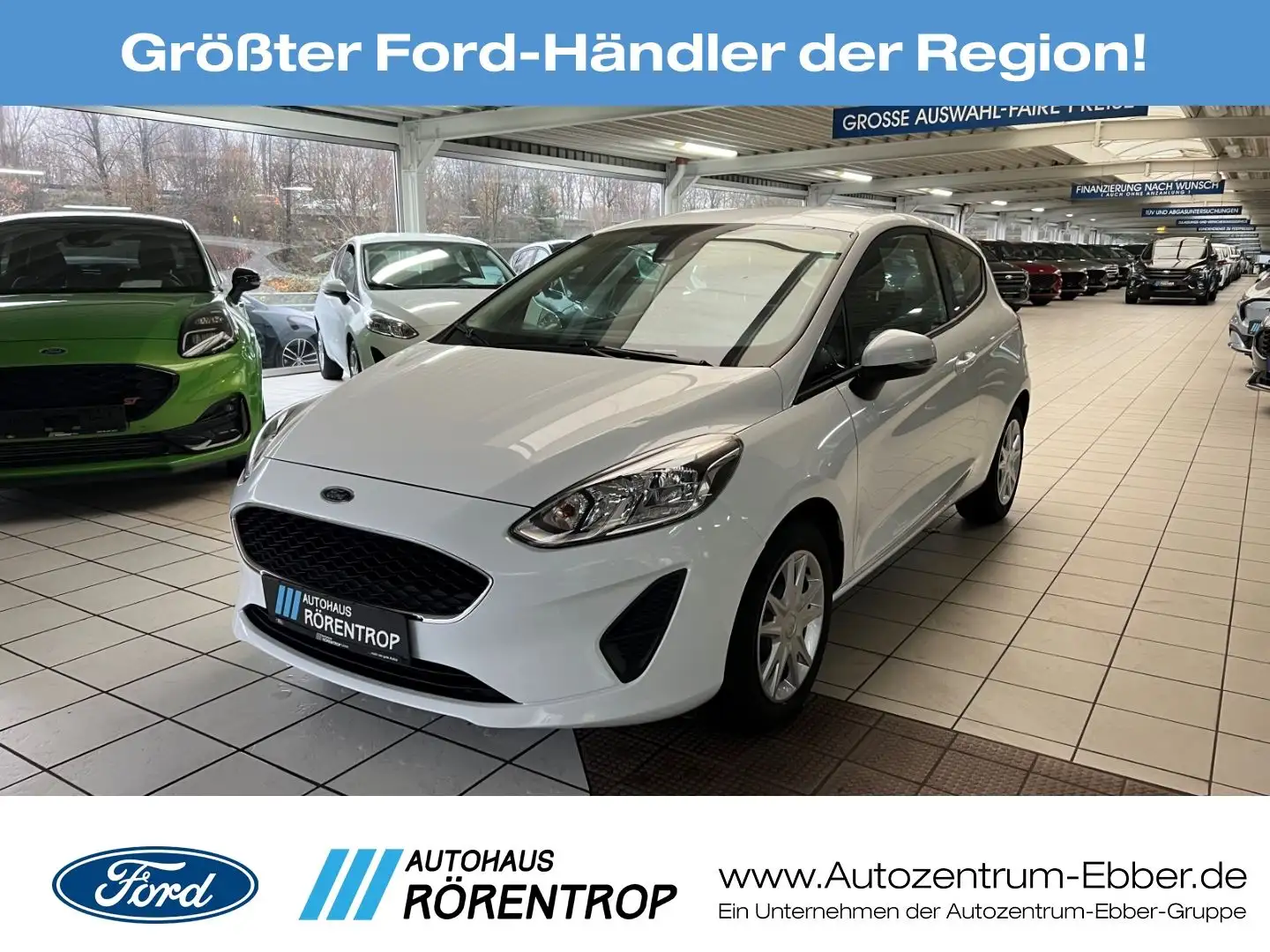 Ford Fiesta Cool & Connect 1.0 EcoBoost EU6d-T Weiß - 1