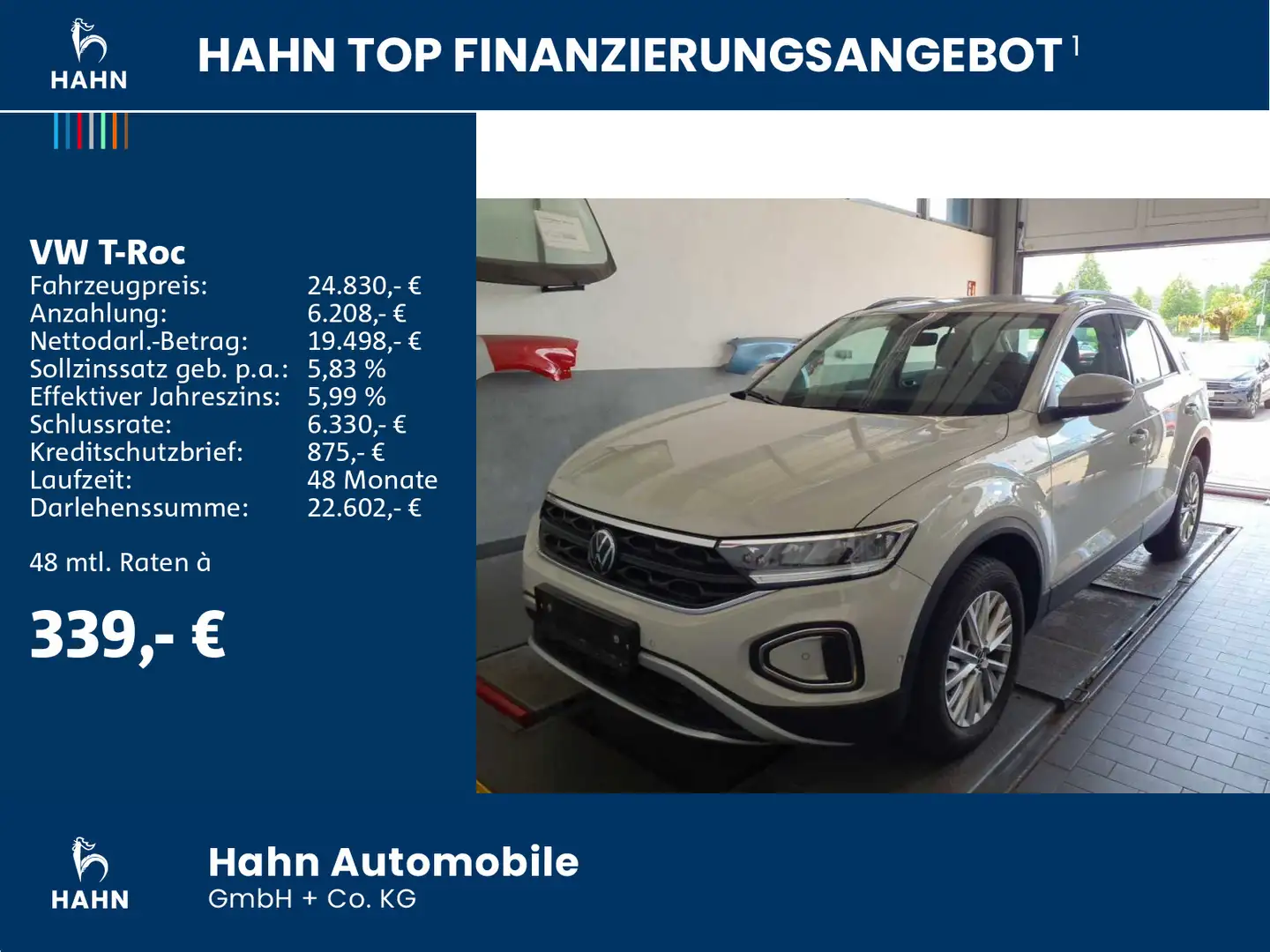 Volkswagen T-Roc Life 1.5TSI DSG Standh App-Connect LED CAM Grau - 2