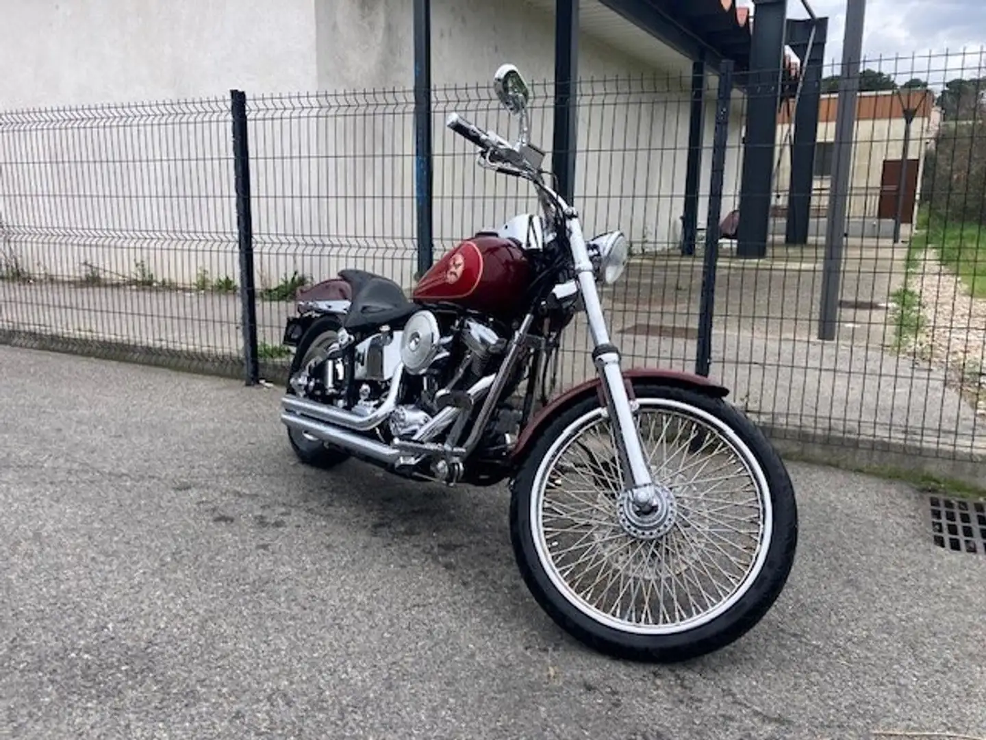 Harley-Davidson Softail crvena - 1