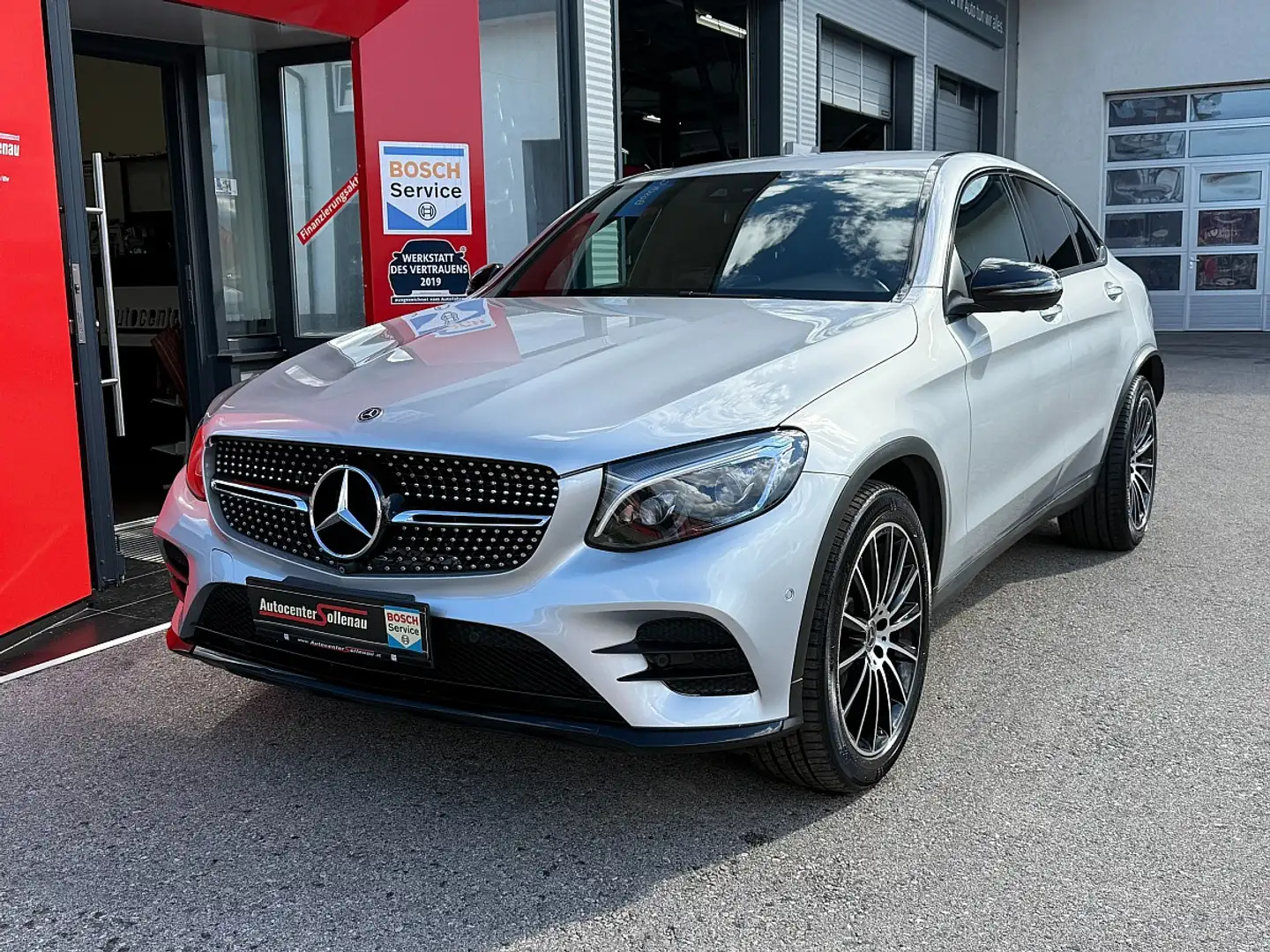 Mercedes-Benz GLC 250 d Coupé 4MATIC Aut. Argent - 1