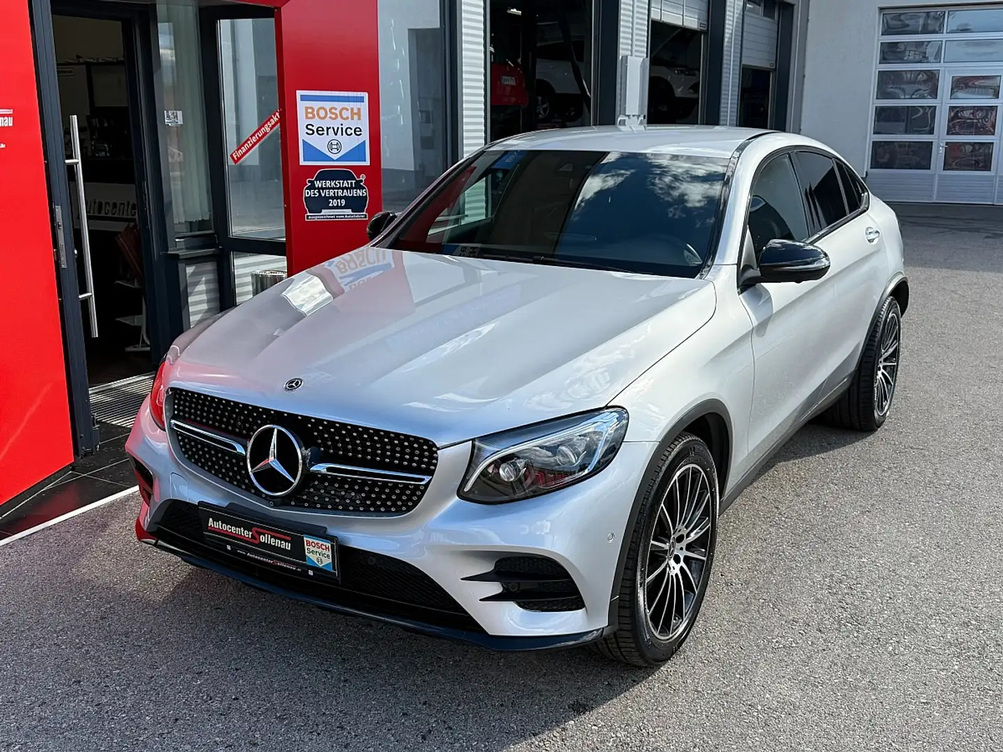 Mercedes-Benz GLC 250 d Coupé 4MATIC Aut. Argent - 2