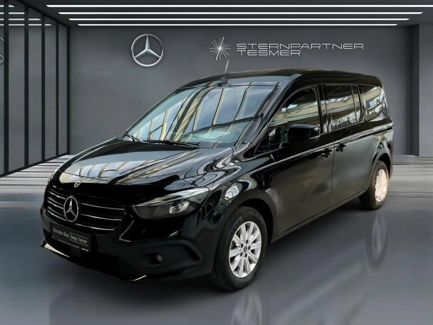 Mercedes-Benz T-Klasse T 180 Progressive Lang AHK 7 Sitze-AHK Schwarz - 1