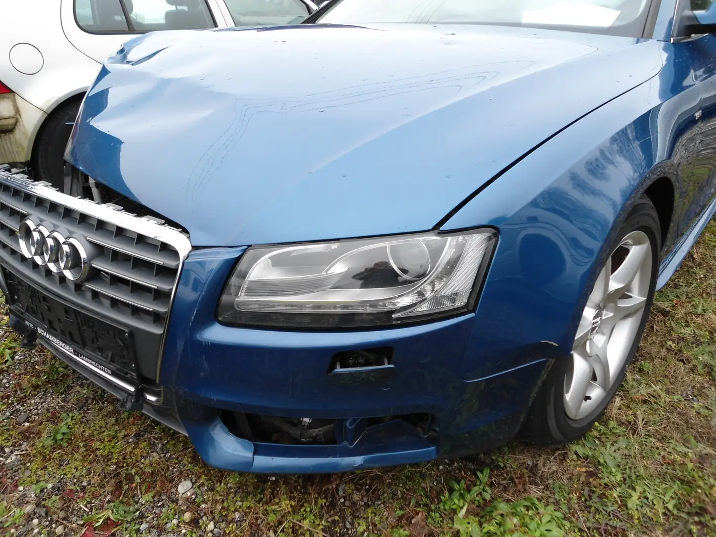 Audi A5 2.7 TDI Sportback (8T)  Unfall  !!!! Blau - 1