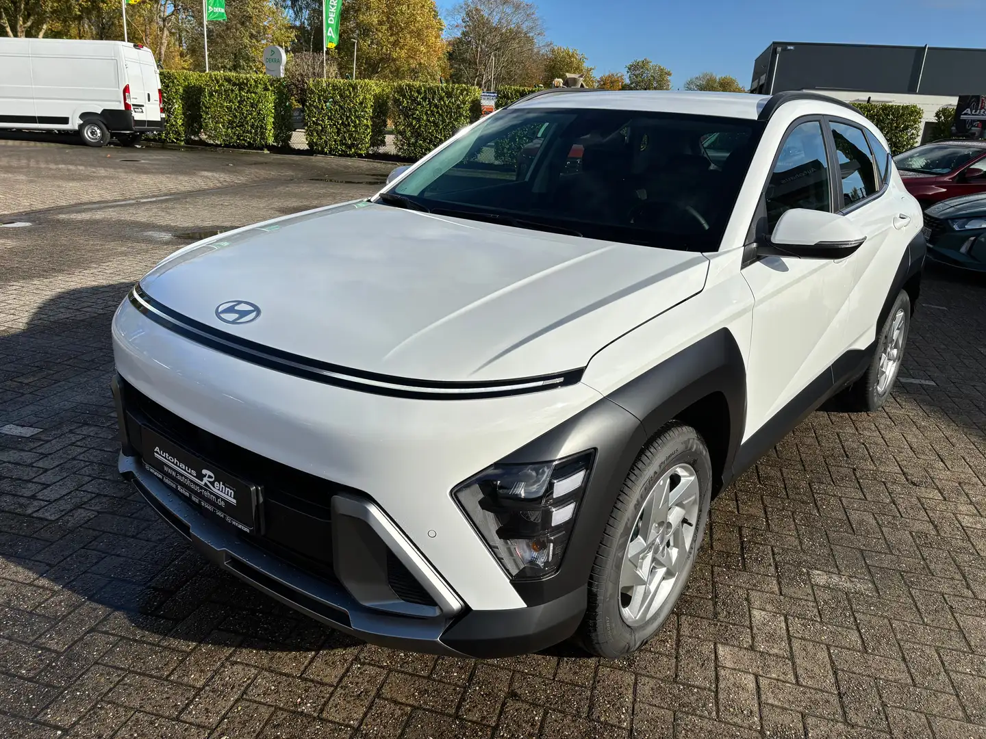 Hyundai KONA 1.6 T-GDI Select 2WD | RFK | PDC | Navi | SHZ Weiß - 1