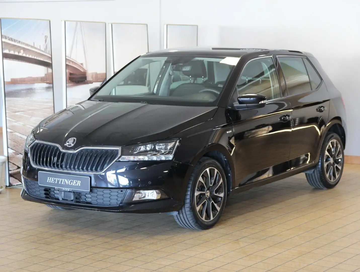 Skoda Fabia DRIVE 125 1.0 TSI 6-Gang, Clima,Navi,SHZ,P Schwarz - 1
