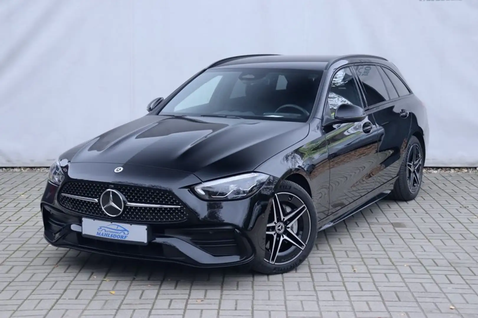 Mercedes-Benz C 220 C220 d T AMG Line 4Matic Mild-Hybrid 162 kW Schwarz - 1
