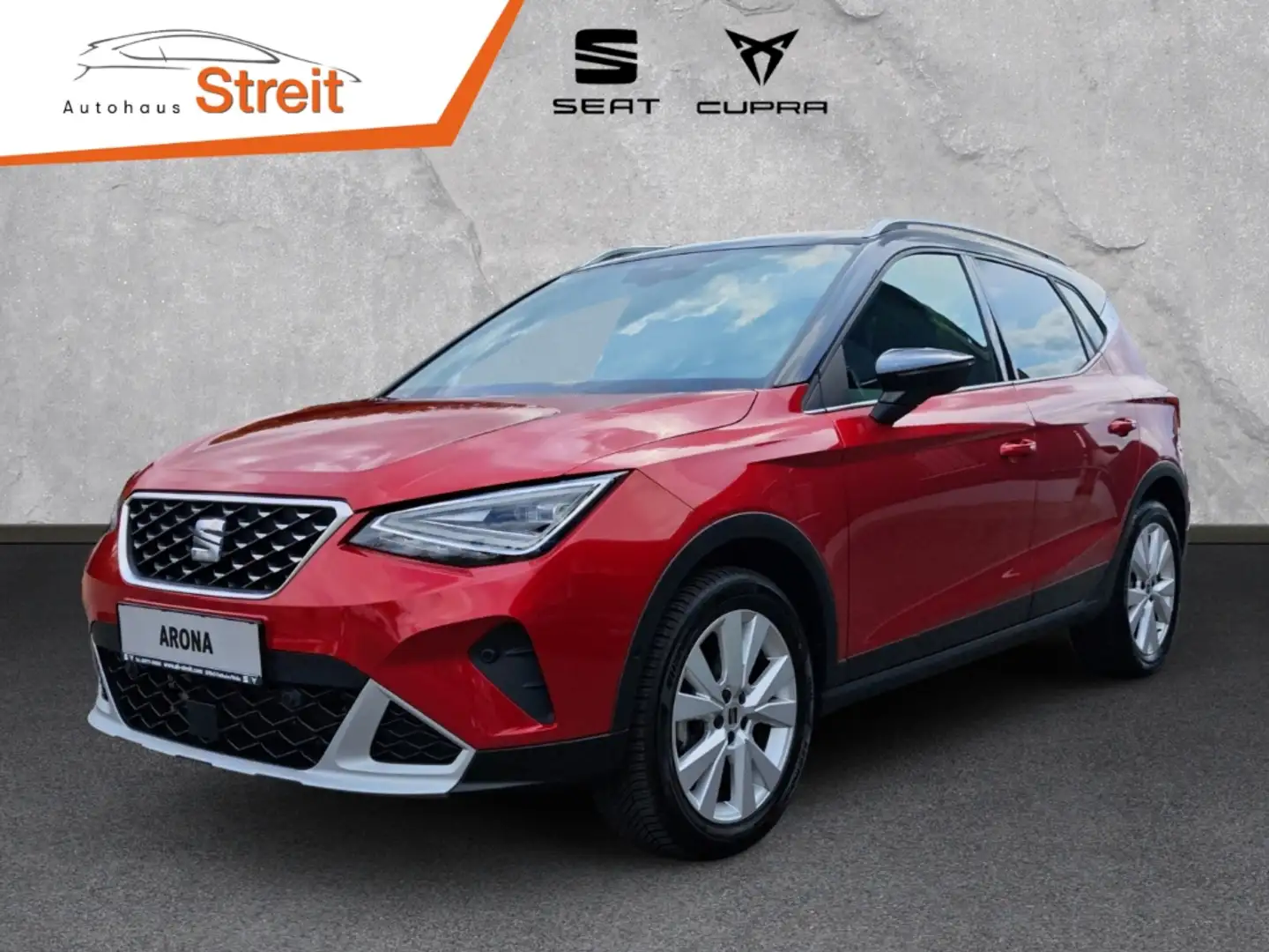 SEAT Arona XPERIENCE 1.0 TSI 81 KW (110 PS) 7-GANG-DSG AHK-ab Rot - 1