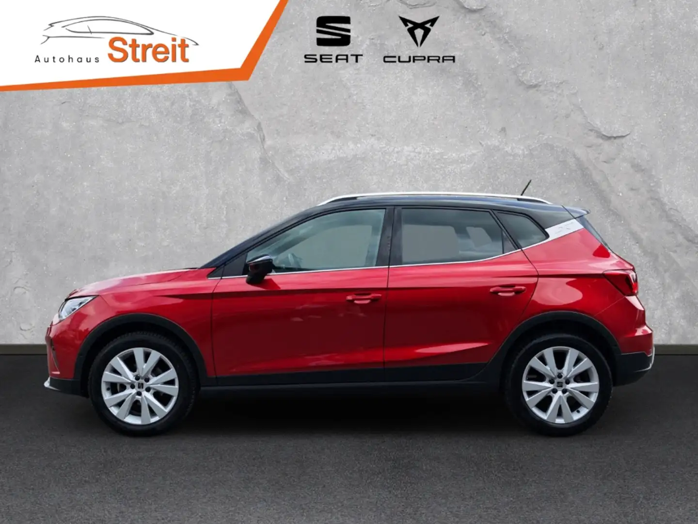 SEAT Arona XPERIENCE 1.0 TSI 81 KW (110 PS) 7-GANG-DSG AHK-ab Rot - 2