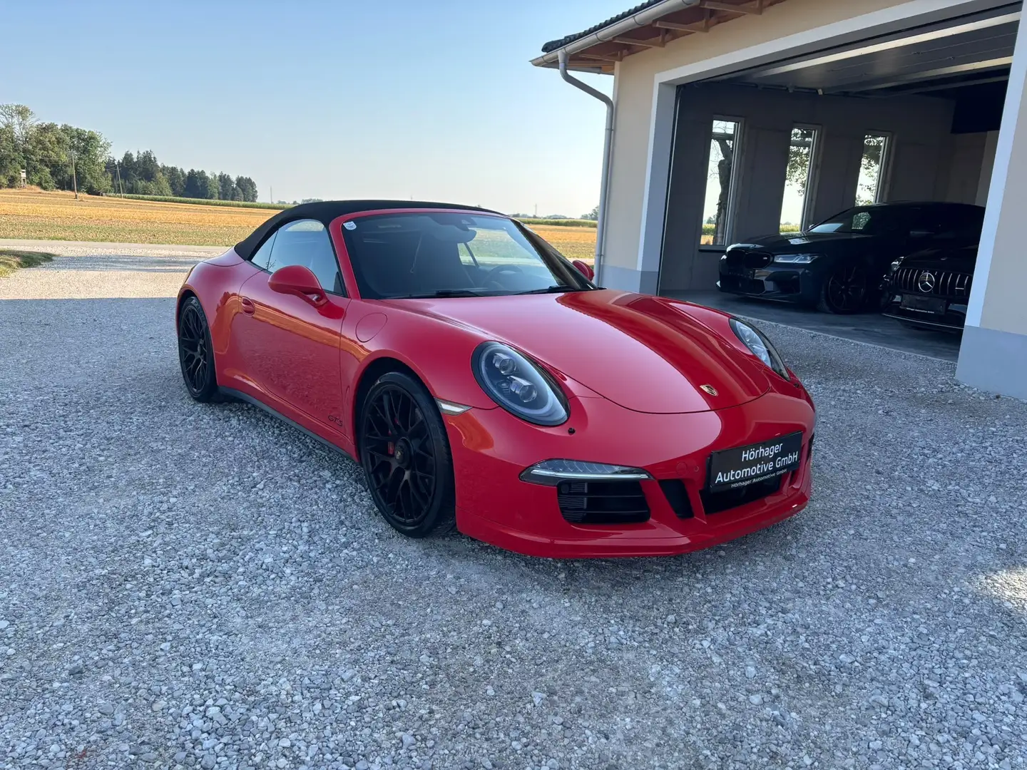 Porsche 991 Carrera 4 GTS Cabriolet*ApprovedGarantie*Bose* Rot - 1