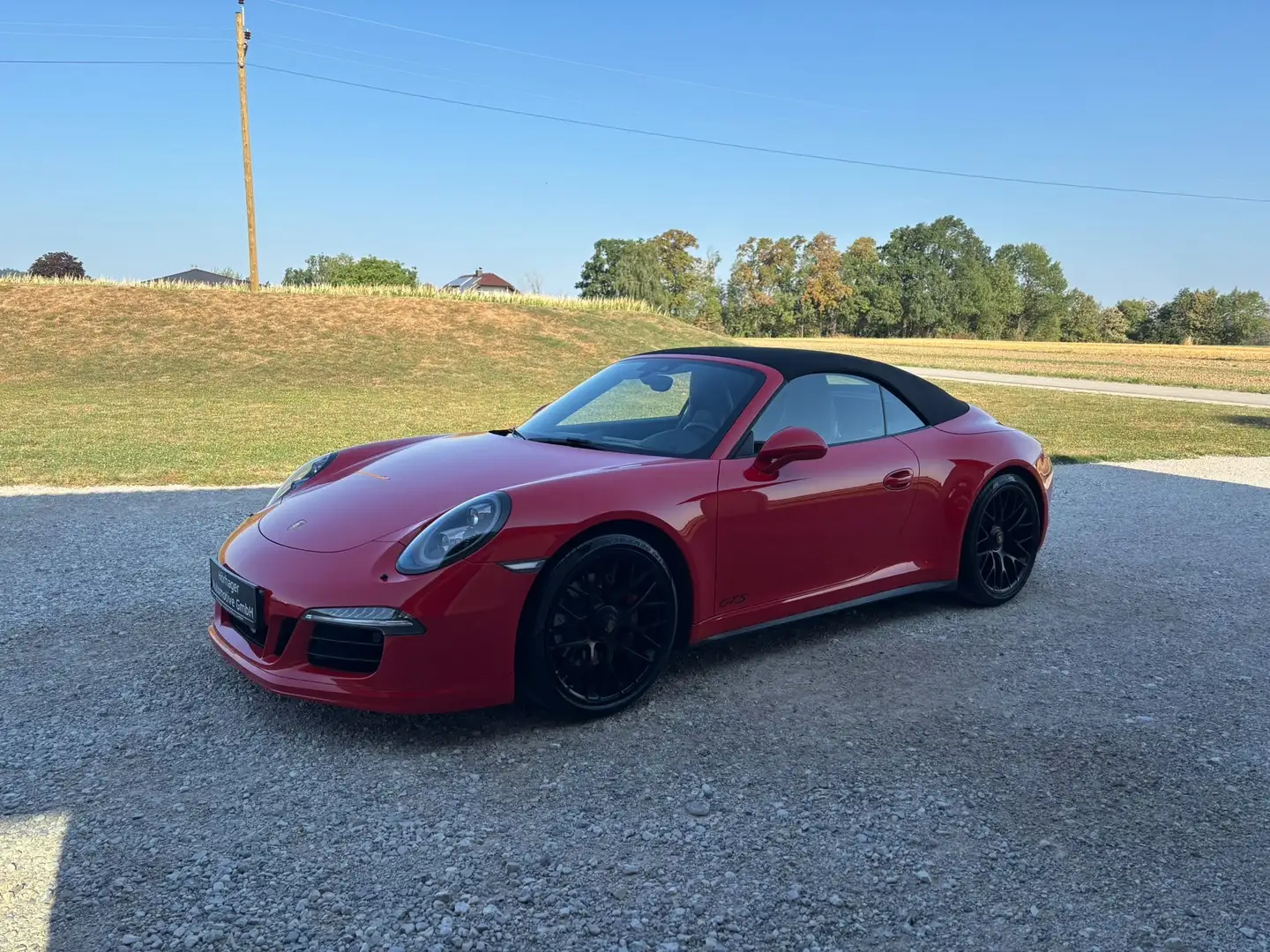 Porsche 991 Carrera 4 GTS Cabriolet*ApprovedGarantie*Bose* Rot - 2