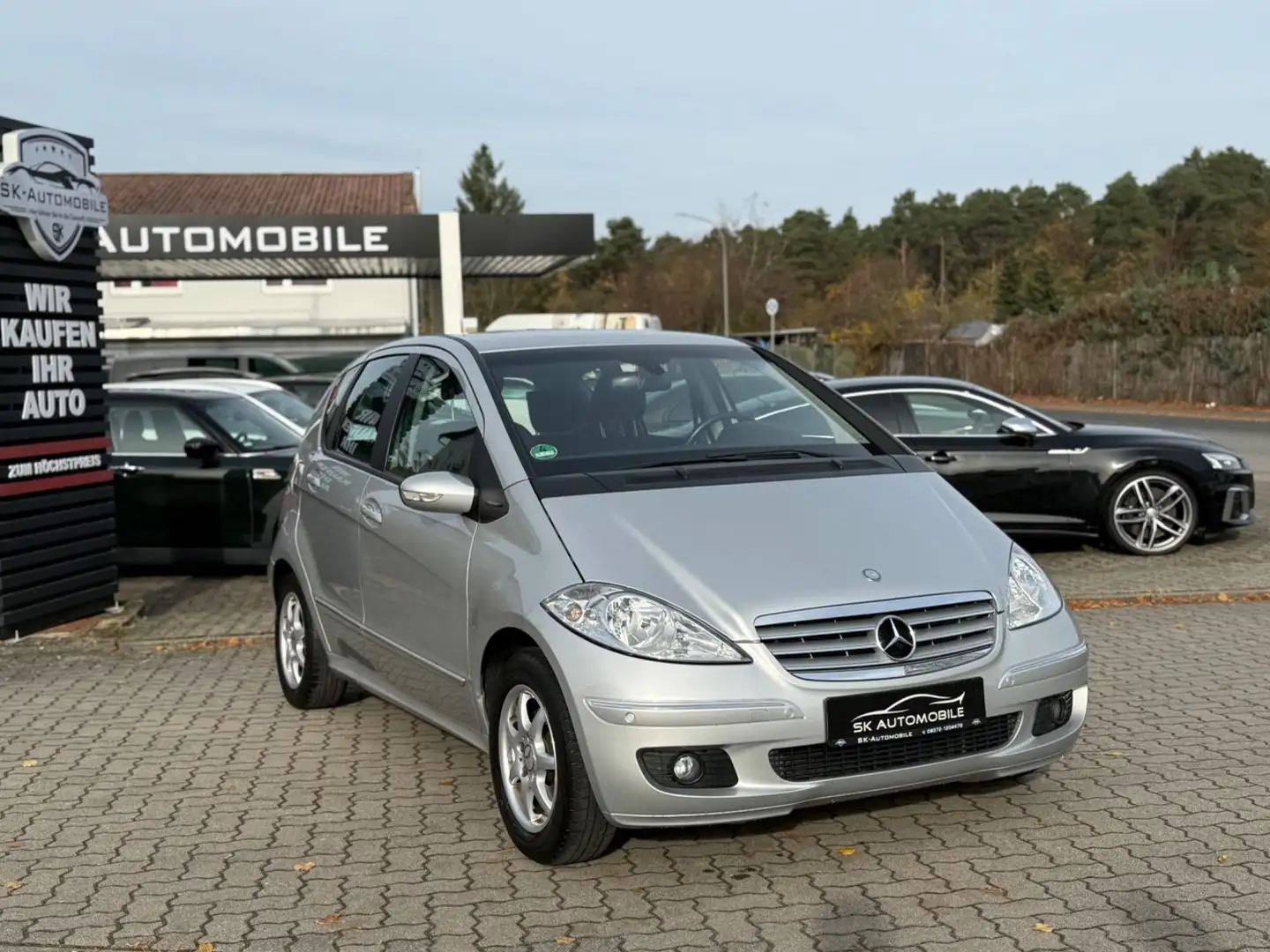 Mercedes-Benz A 170 Elegance AUTOMATIK-SHZ-PDC-56TKM Silver - 1