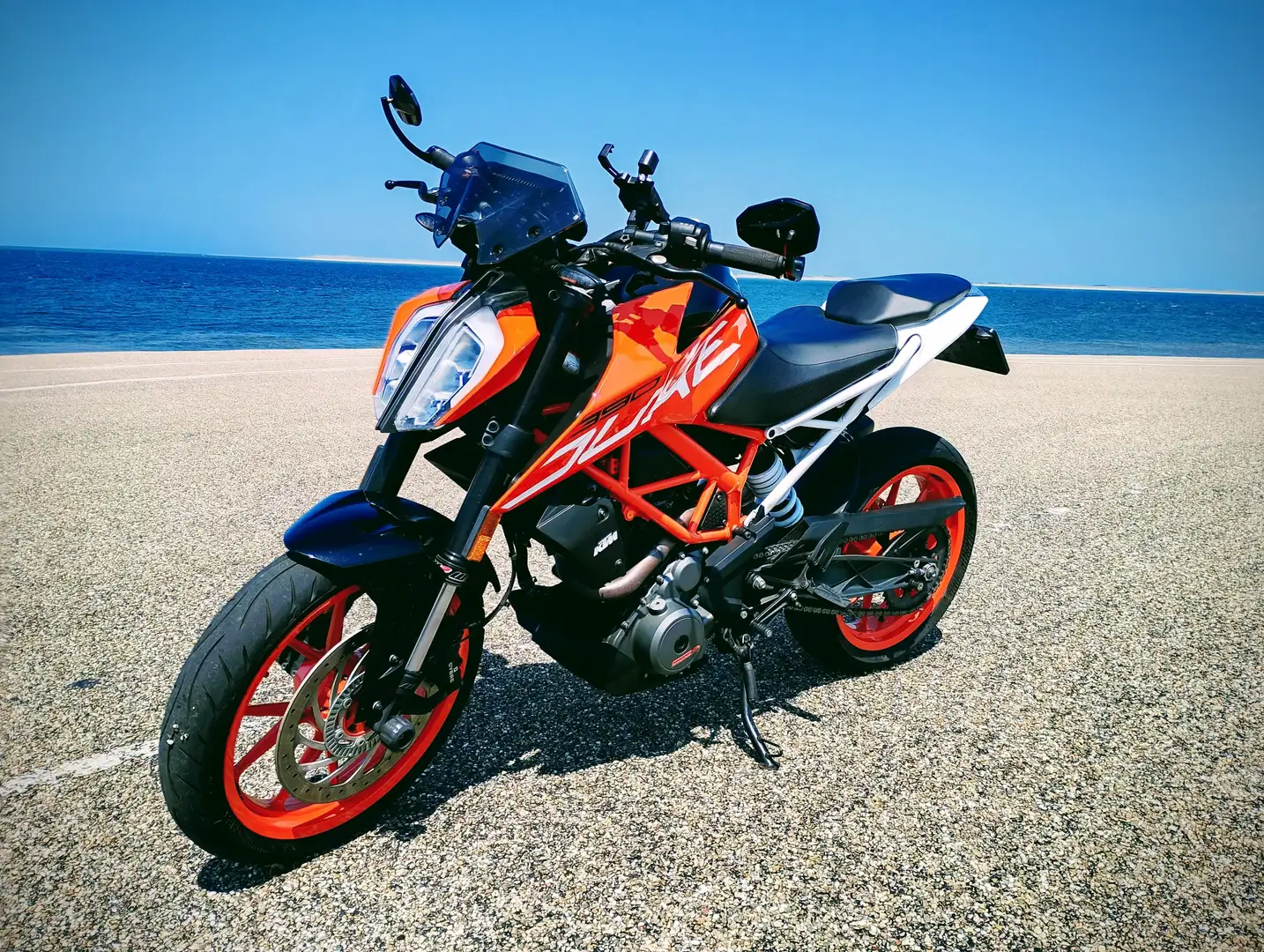 KTM 390 Duke A2 Orange - 1