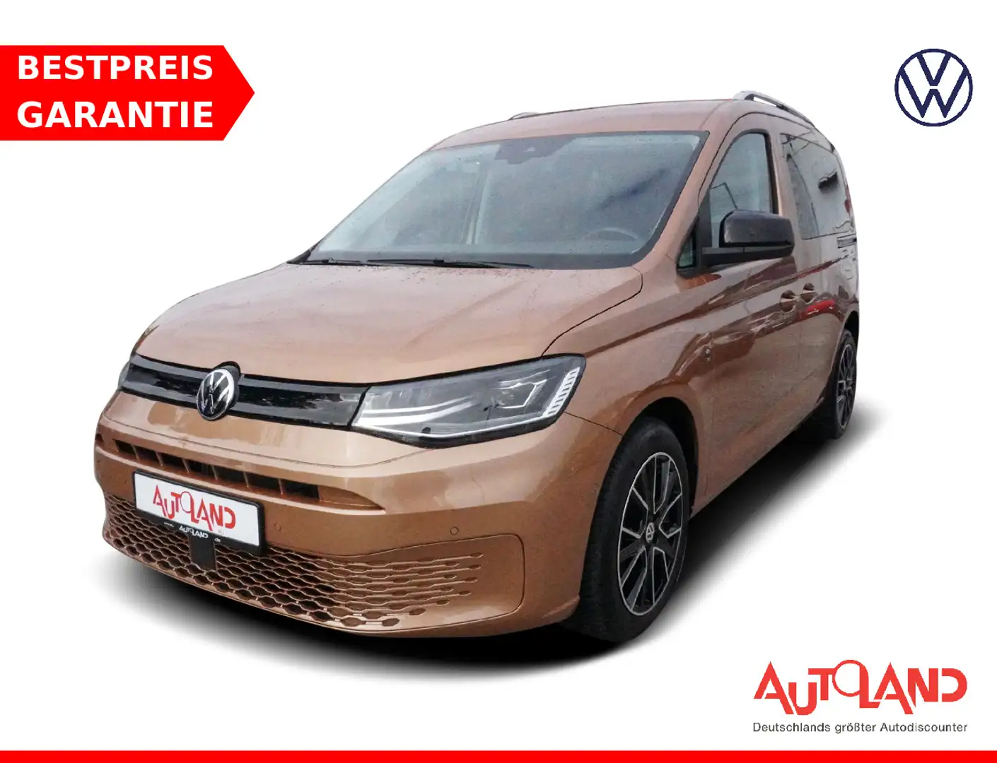 Volkswagen Caddy 1.5 TSI LED Tempomat Sitzheizung AHK DAB Orange - 1