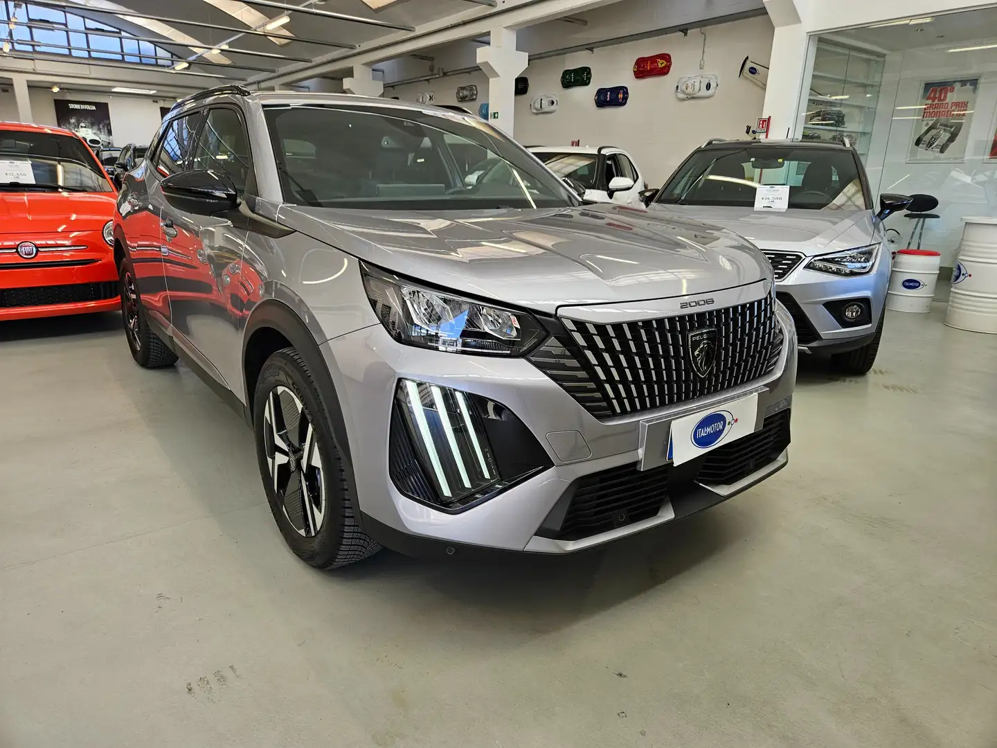 Peugeot 2008 2008 1.2 Allure s&s 130cv eat8 Grigio - 1