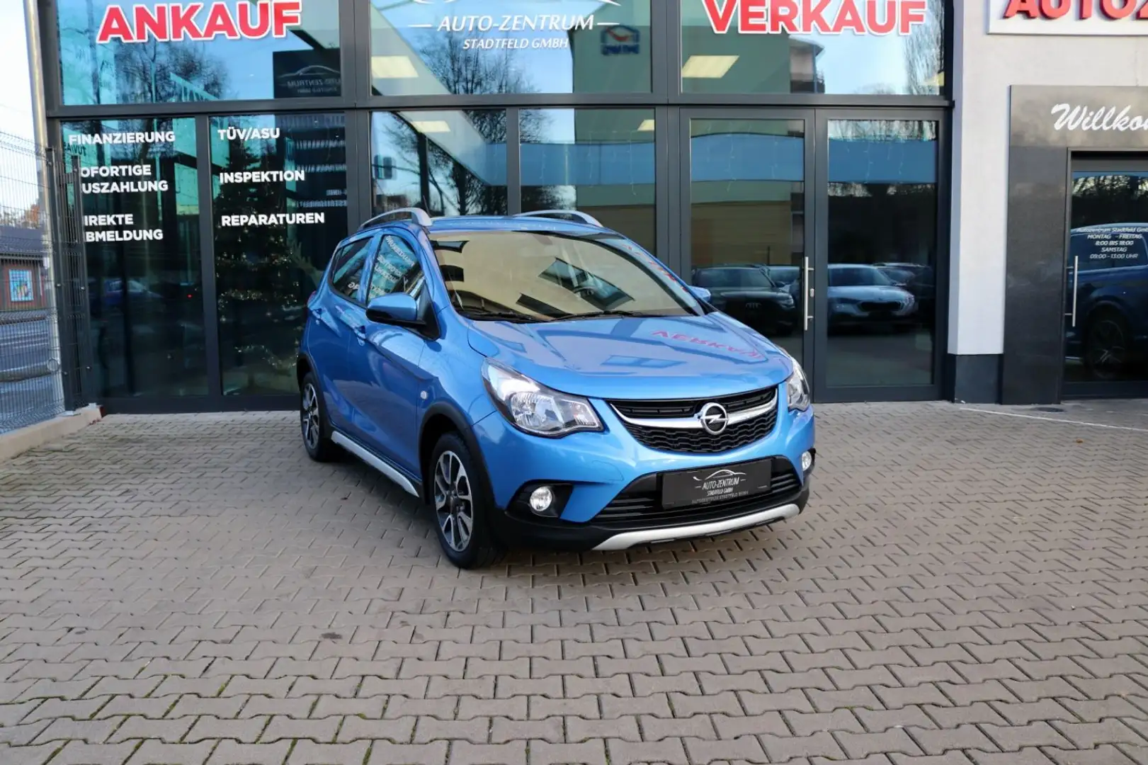 Opel Karl Rocks SHZ Tempomat Klima Allwetter Blau - 1