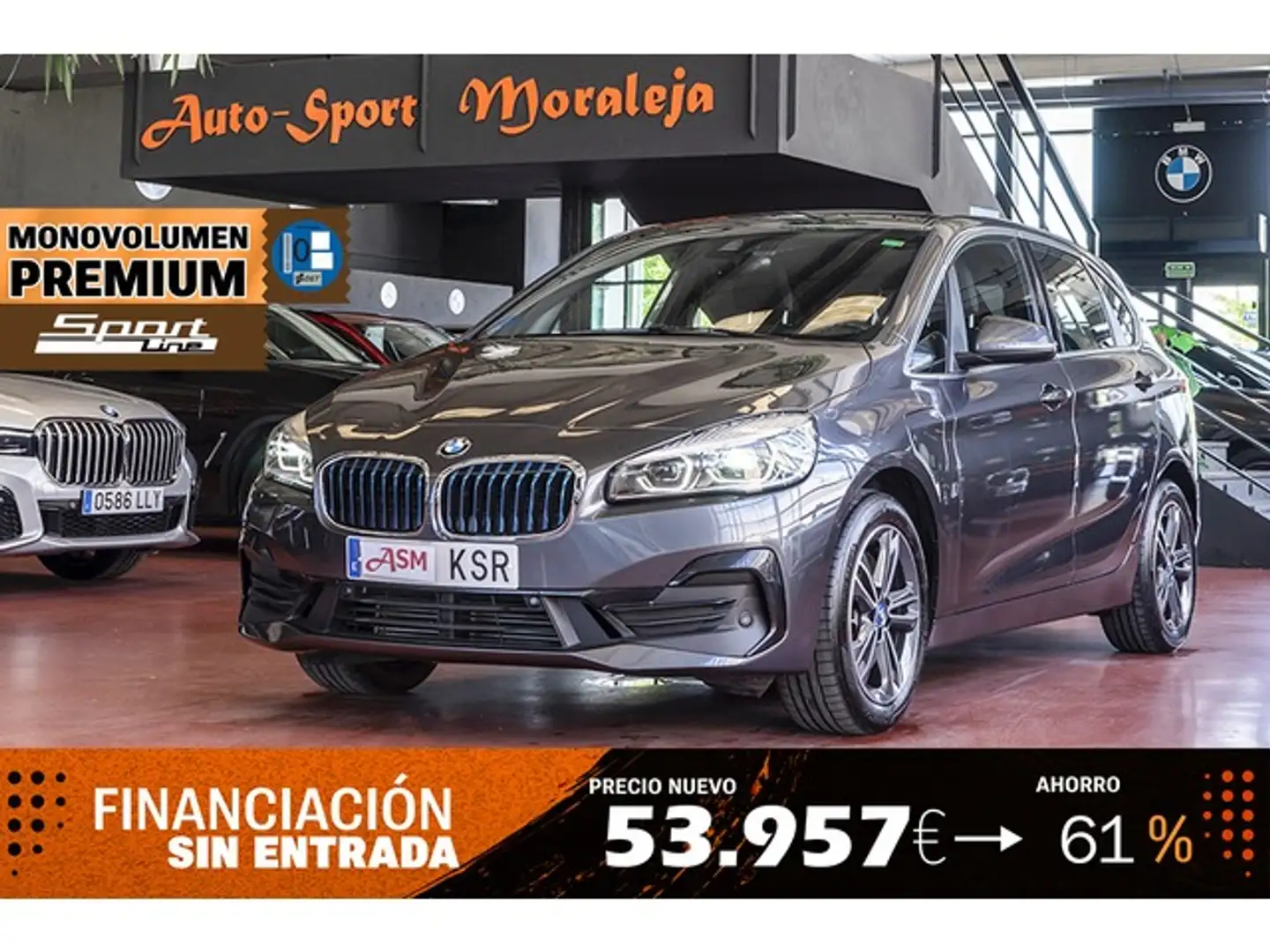 BMW 225 225xe iPerformance Active Tourer Gris - 1