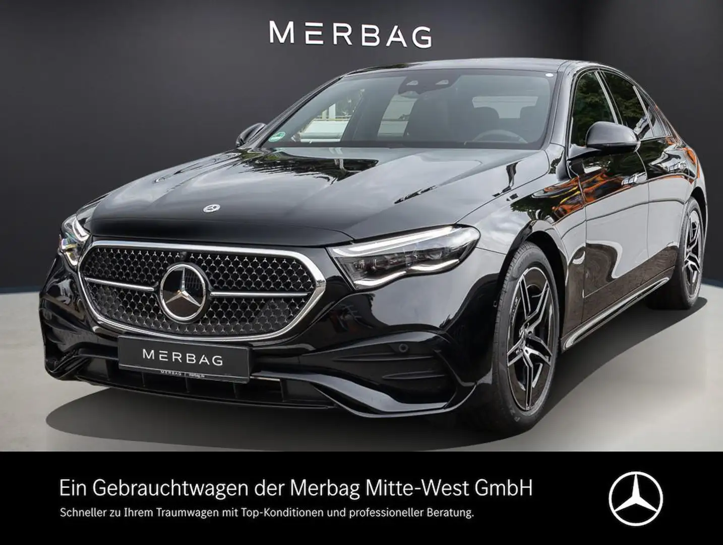 Mercedes-Benz E 200 4MATIC Limousine ACC LED Navi Pano SD SHZ Schwarz - 1