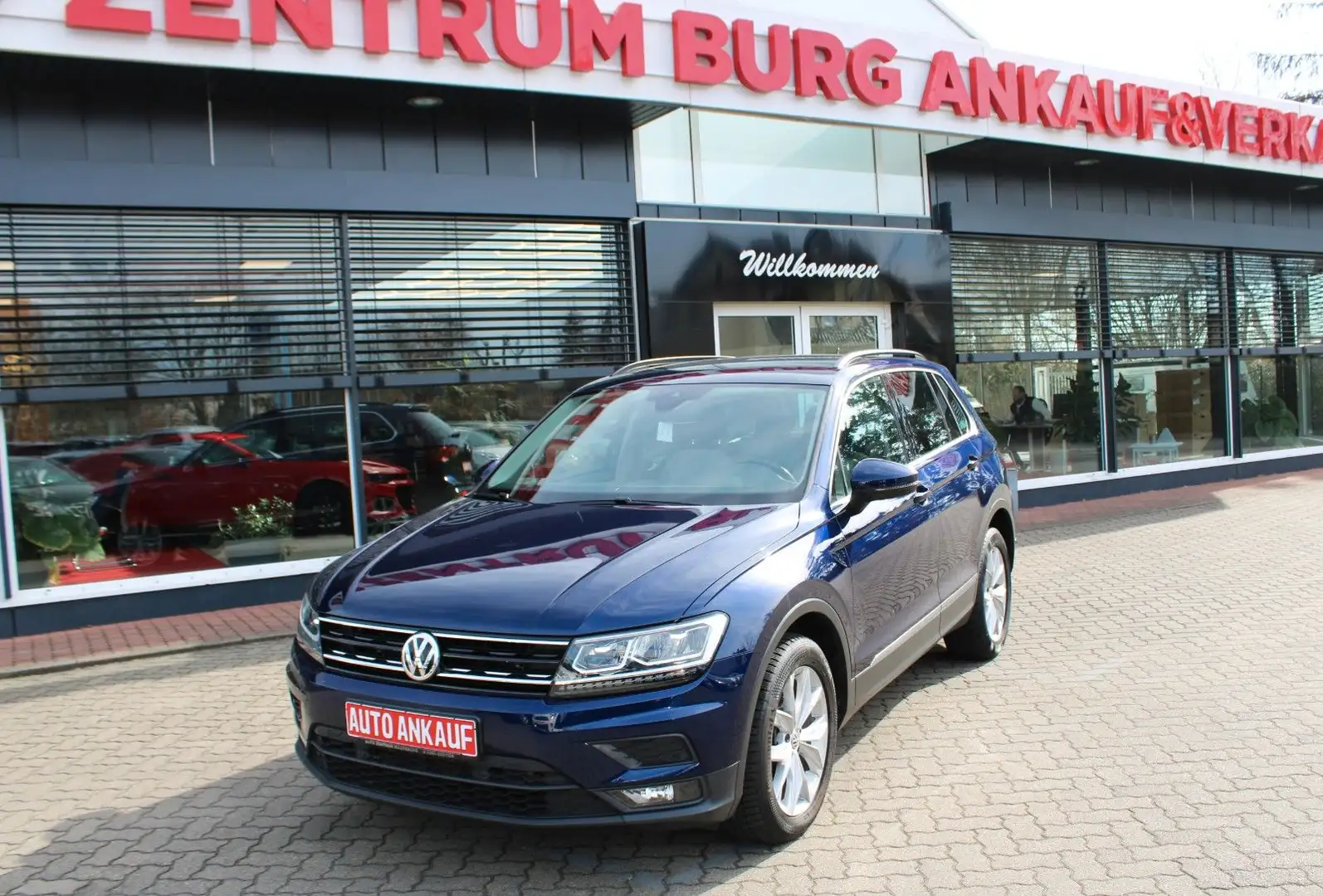 Volkswagen Tiguan Comfortline  4Motion Autom. LED Nav AHK Bleu - 2