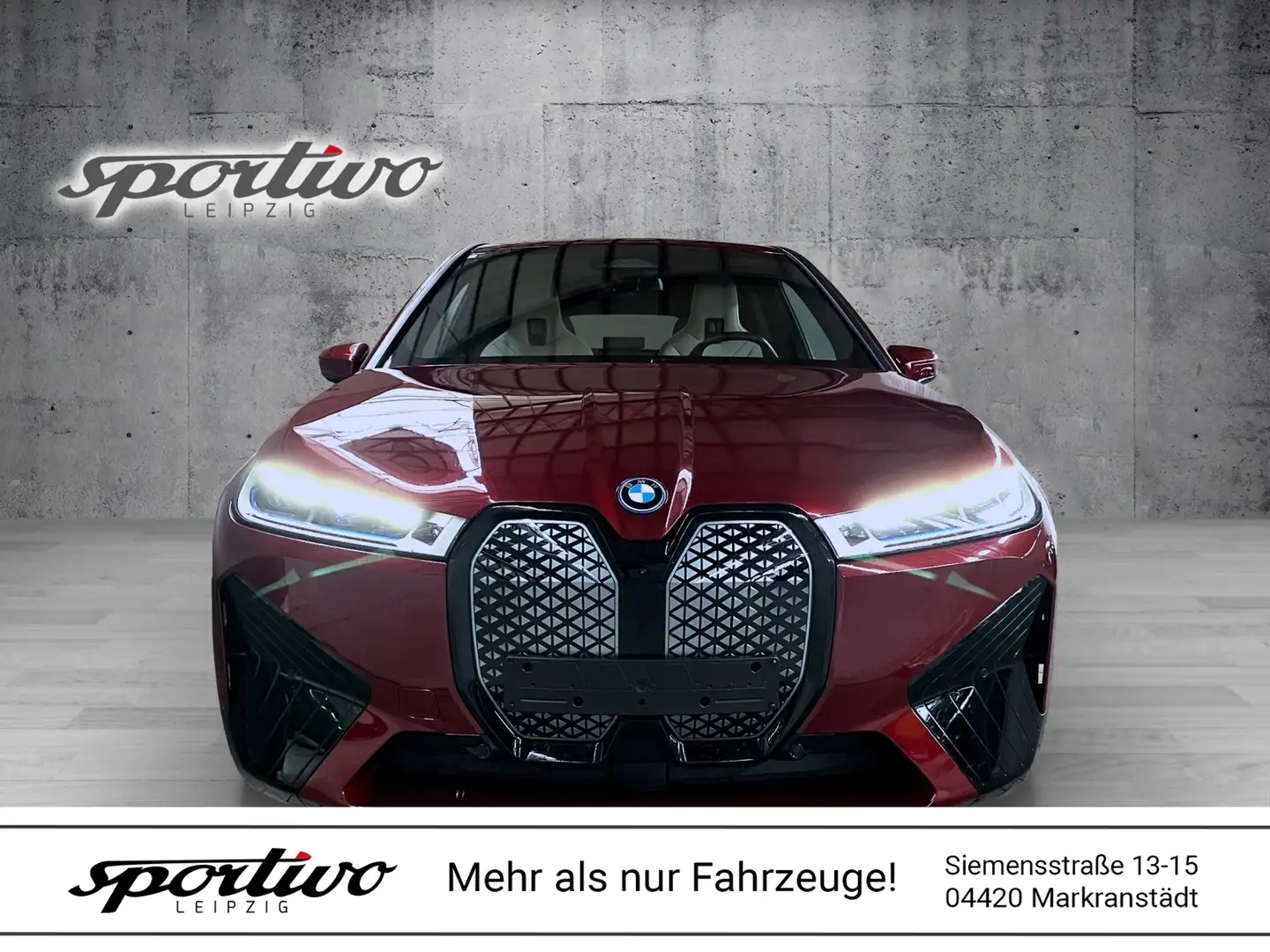 BMW iX 40 xDrive Sport Roşu - 1