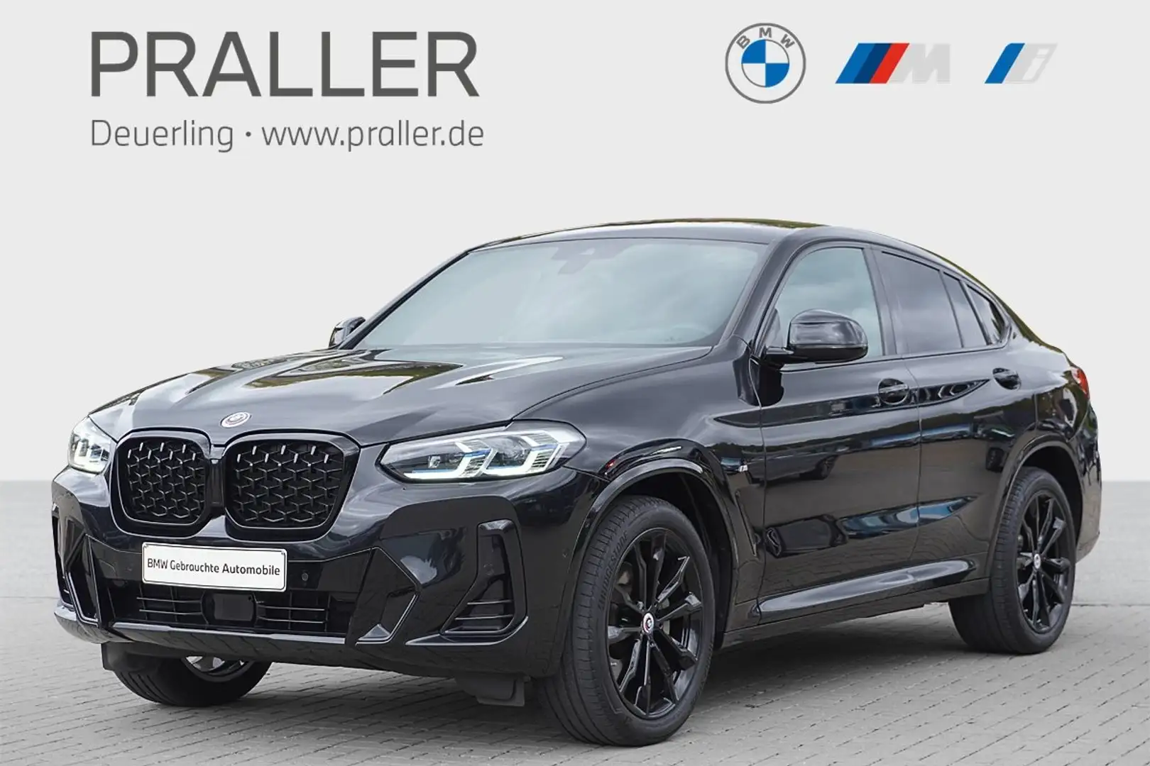 BMW X4 xDrive30i M Sport AHK Kamera Laserlicht ACC Sports Schwarz - 1