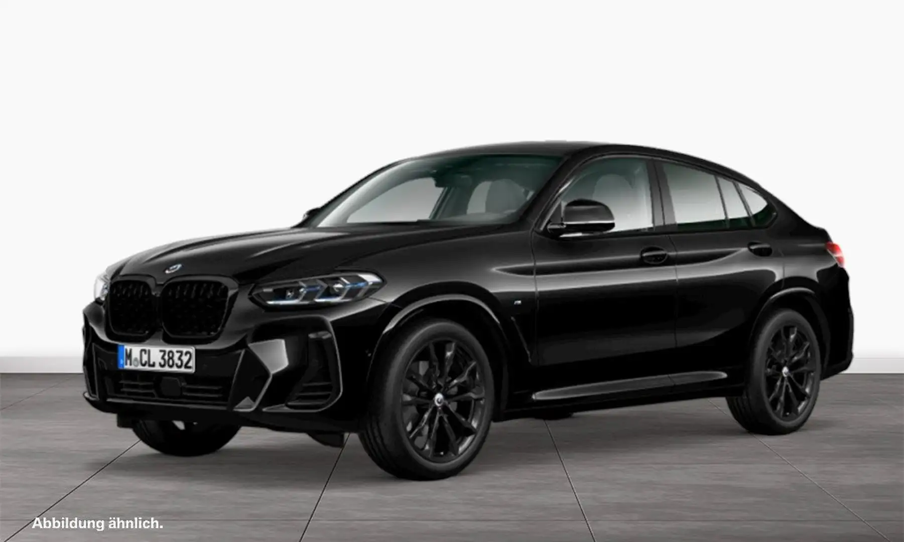 BMW X4 xDrive30i M Sport AHK Kamera Laserlicht ACC Sports Schwarz - 1