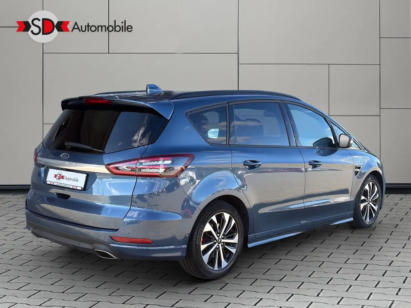 Ford S-Max S-MAX 2.0 ST-Line 7-Sitzer LED Leder Navi AHK Bleu - 2