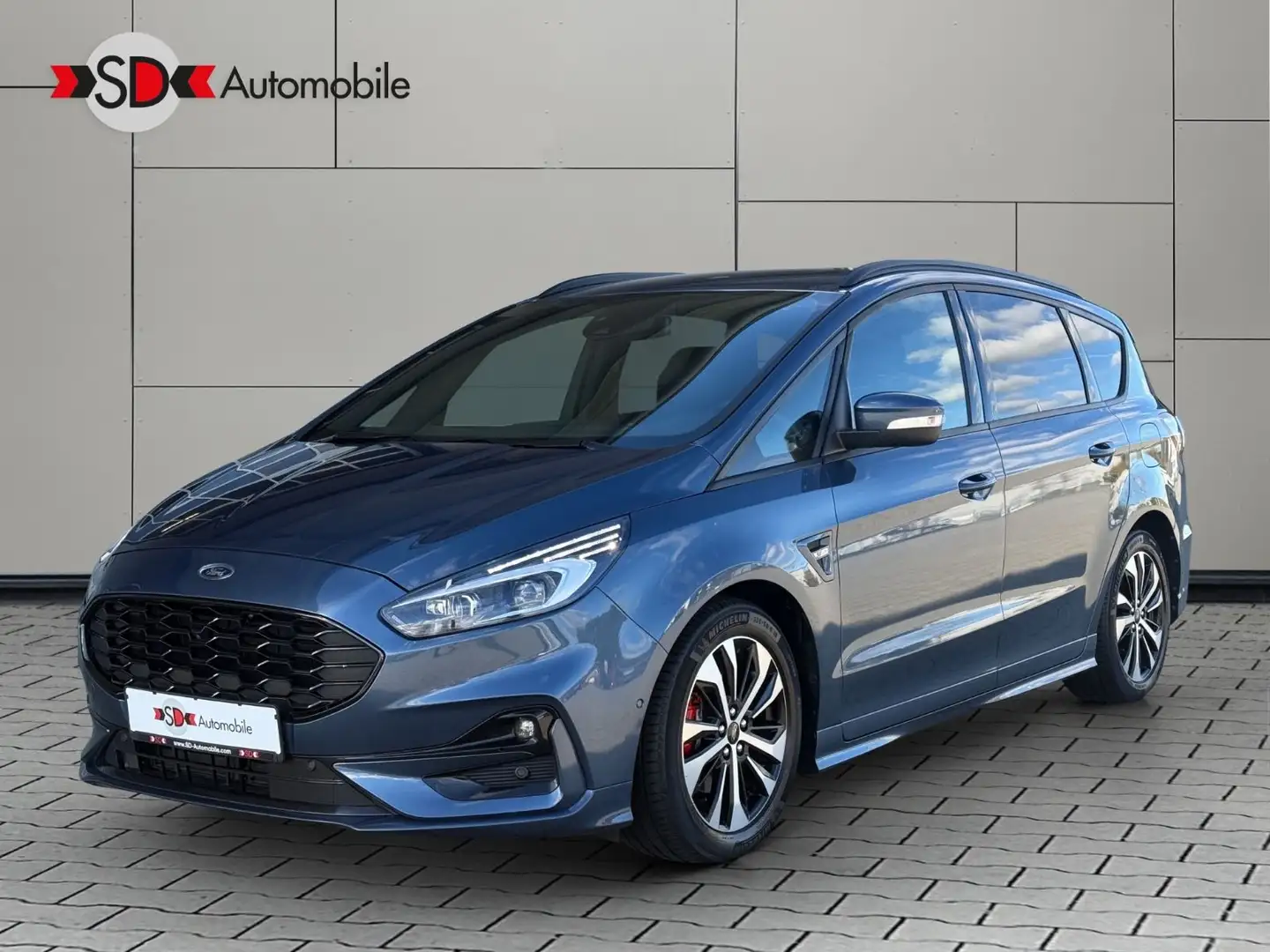 Ford S-Max S-MAX 2.0 ST-Line 7-Sitzer LED Leder Navi AHK Bleu - 1