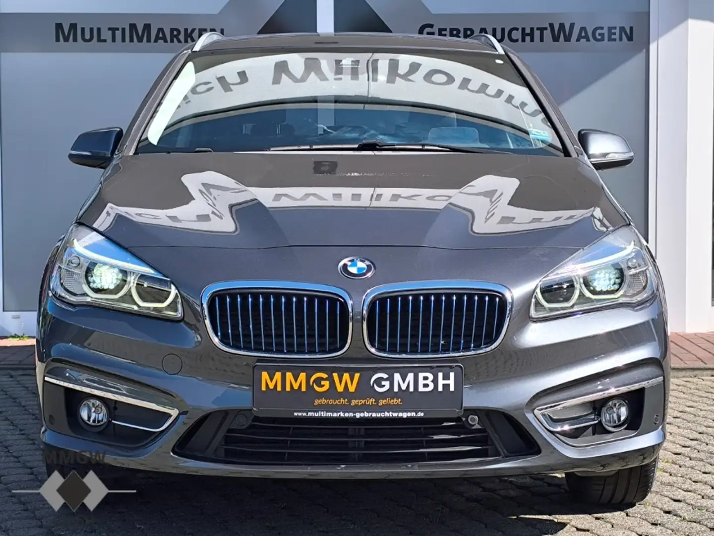 BMW 225 xe Luxury Line Active Tourer HUD/Navi/Leder/Klima/ Grau - 2
