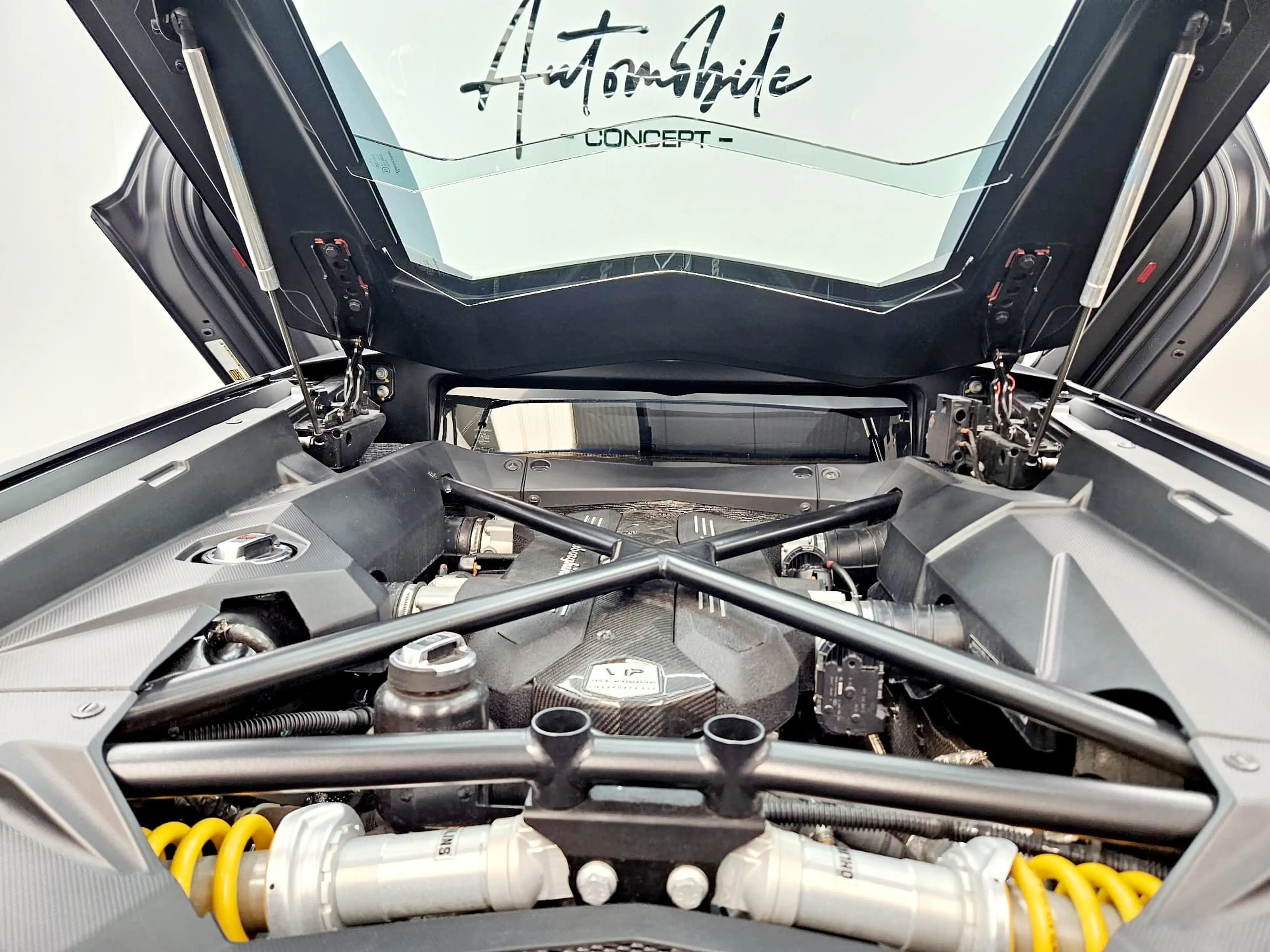 Lamborghini Aventador ⚫️LP700-4⚫️V12⚫️TVA DÉDUCTIBLE⚫️NERO NEMESIS COLOR — photo 9