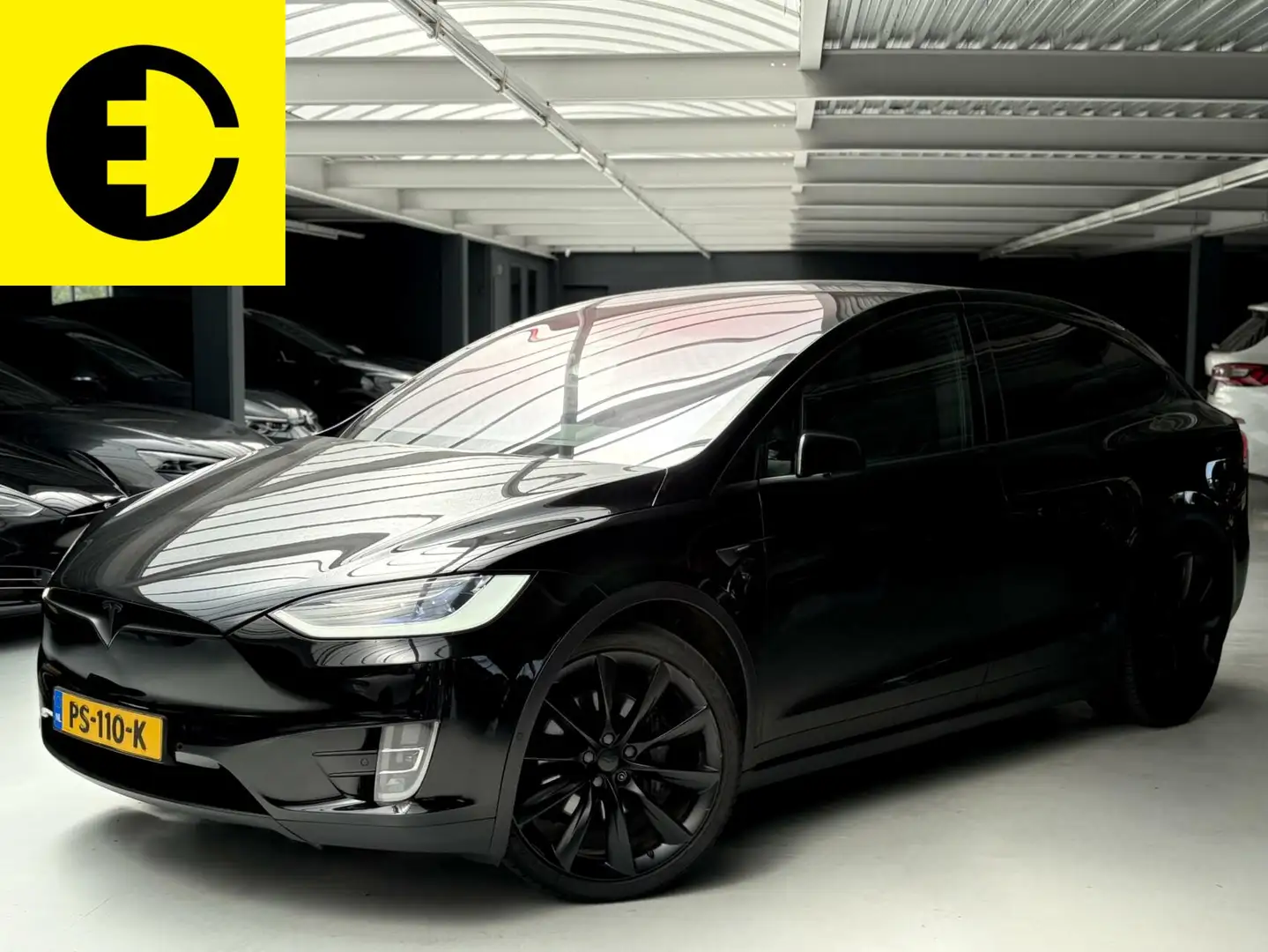 Tesla Model X 100D 6p. | premium connectivity | Stoelverwarming Zwart - 1