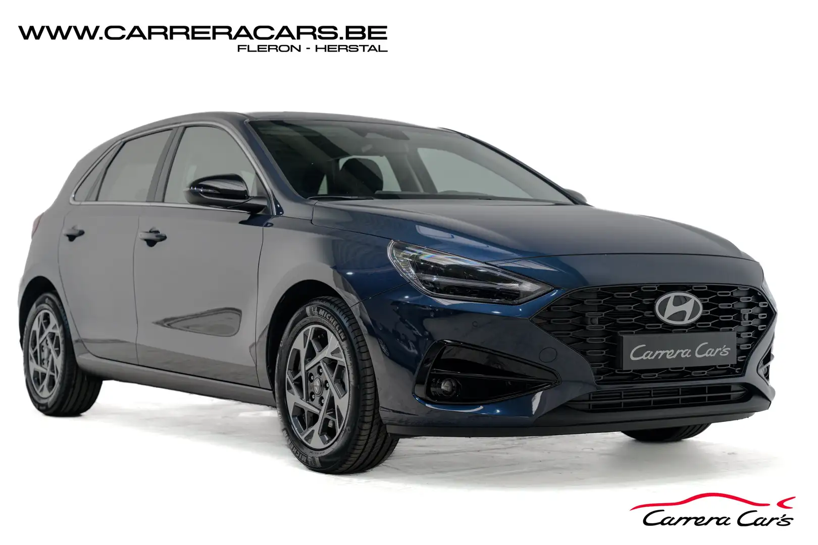 Hyundai i30 1.0 T-GDi Techno DCT*|NEW*AUTO*NAVI*CAMERA*LANE*| Blauw - 1