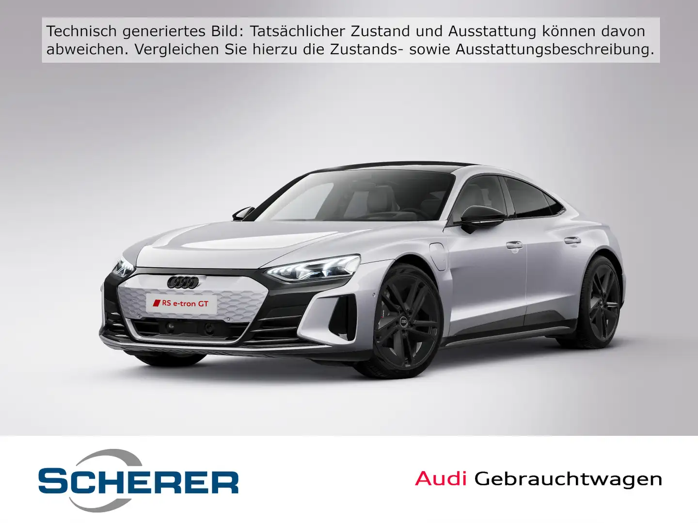 Audi e-tron RS GT quattro basis Silber - 1