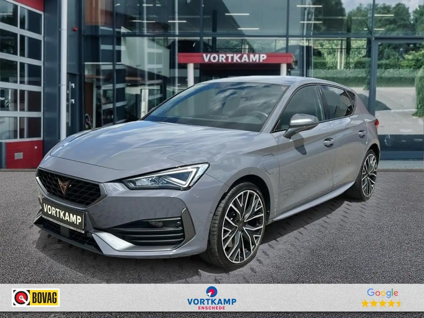 CUPRA Leon 1.4 TSI DSG VZ E-HYBRID CAMERA/LEDER/NAVI/ACC/CARP Grijs - 1
